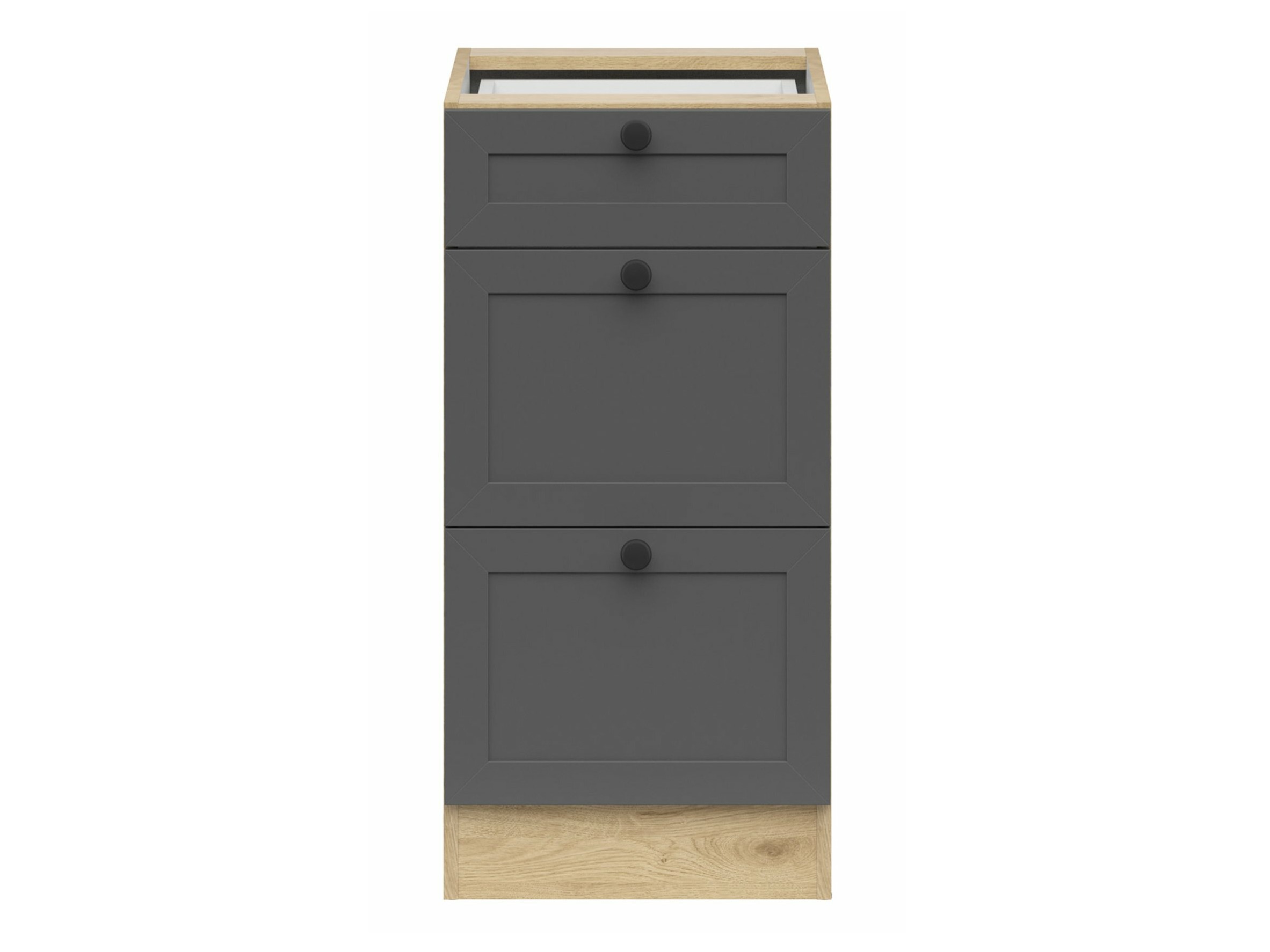 Modularni ormarić s ladicama Classic Grey Oak 107