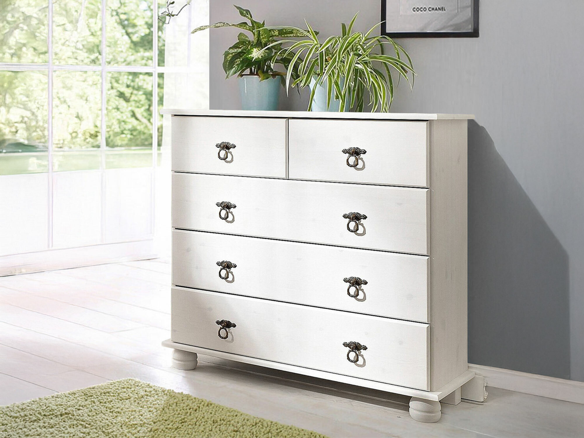 Komoda Nolcore 102 (Bijela)