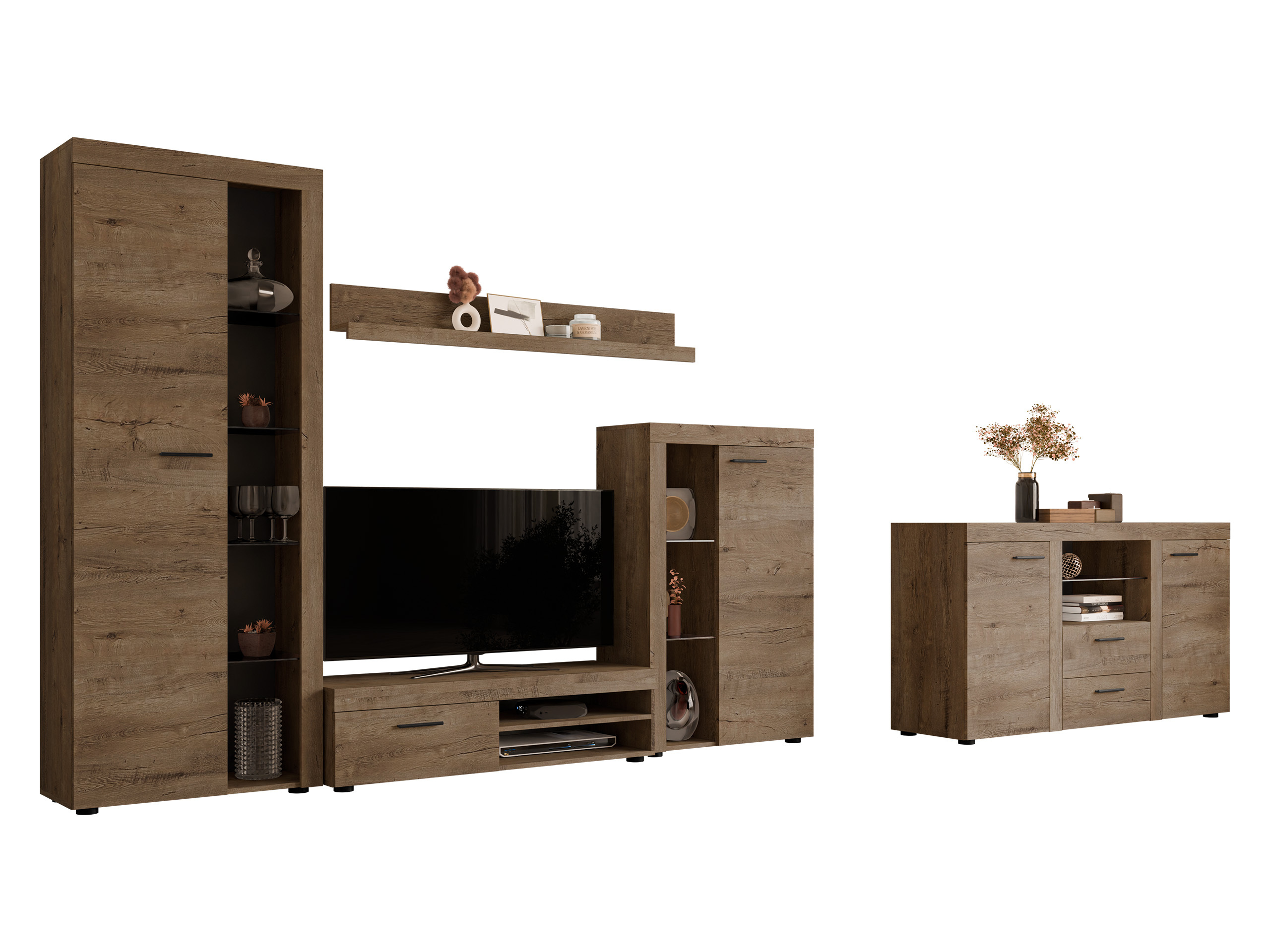 Set za dnevni boravak Tucson 106 (Hrast Lefkas)