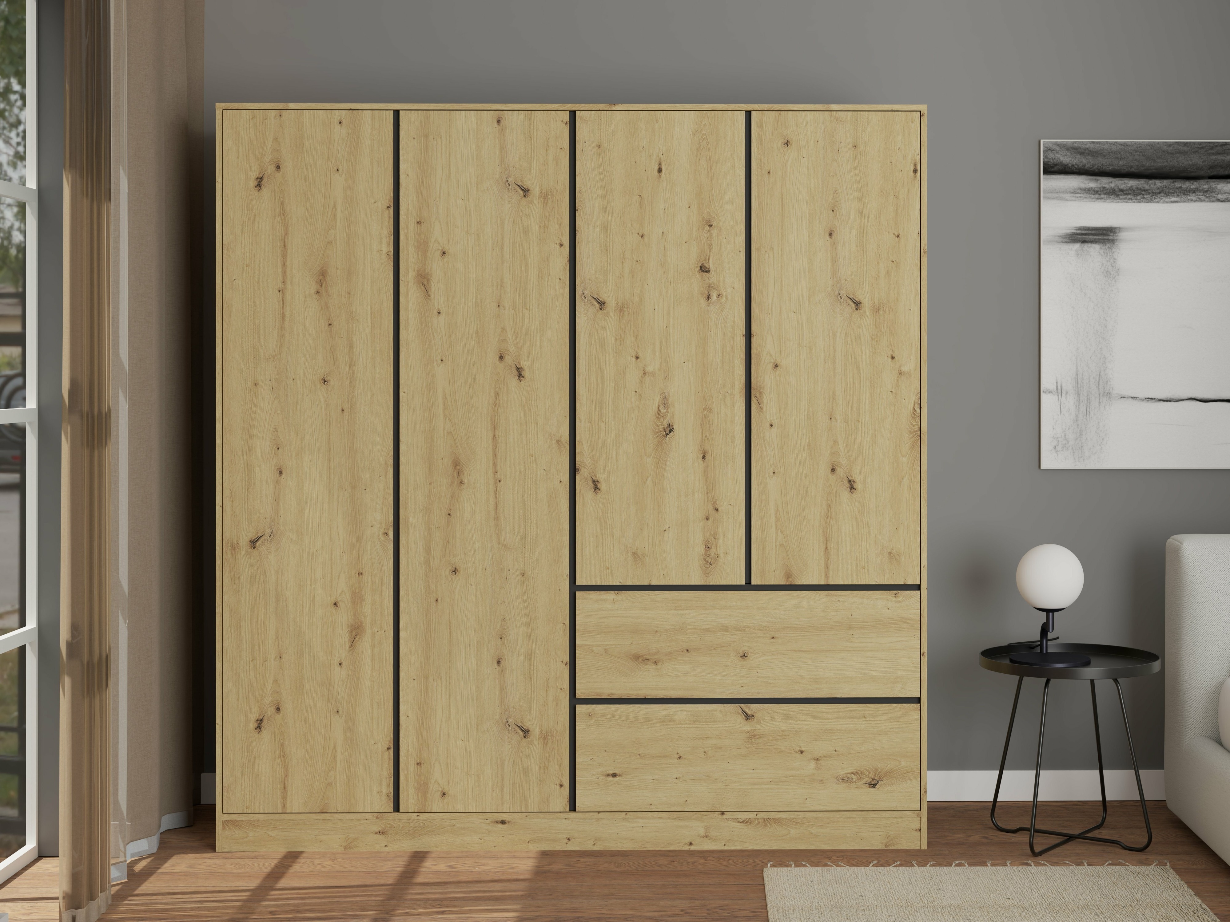 Ormar Mervese 104 (Artisan hrast)