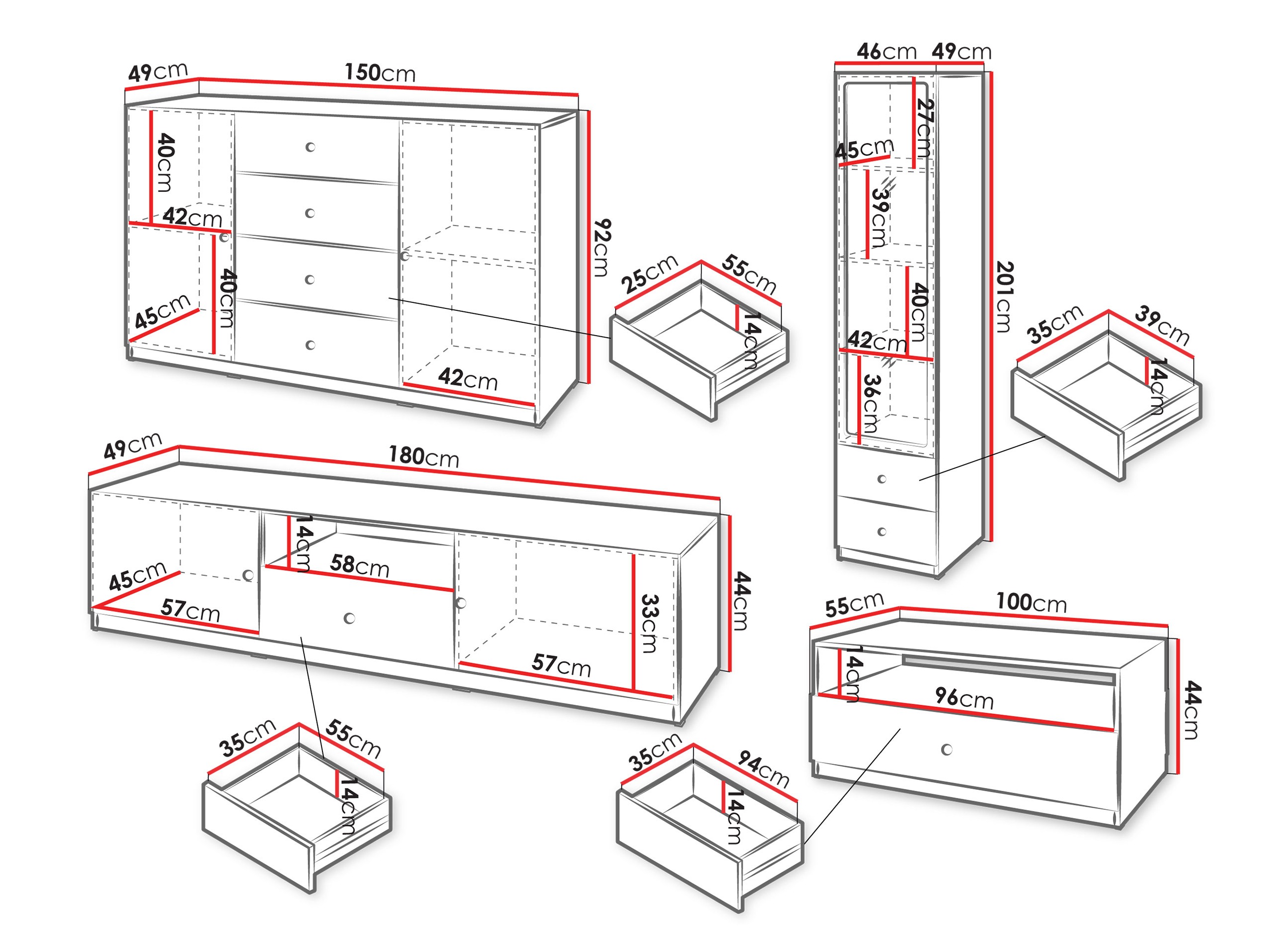 Set za dnevni boravak Comfivo Meleti 105