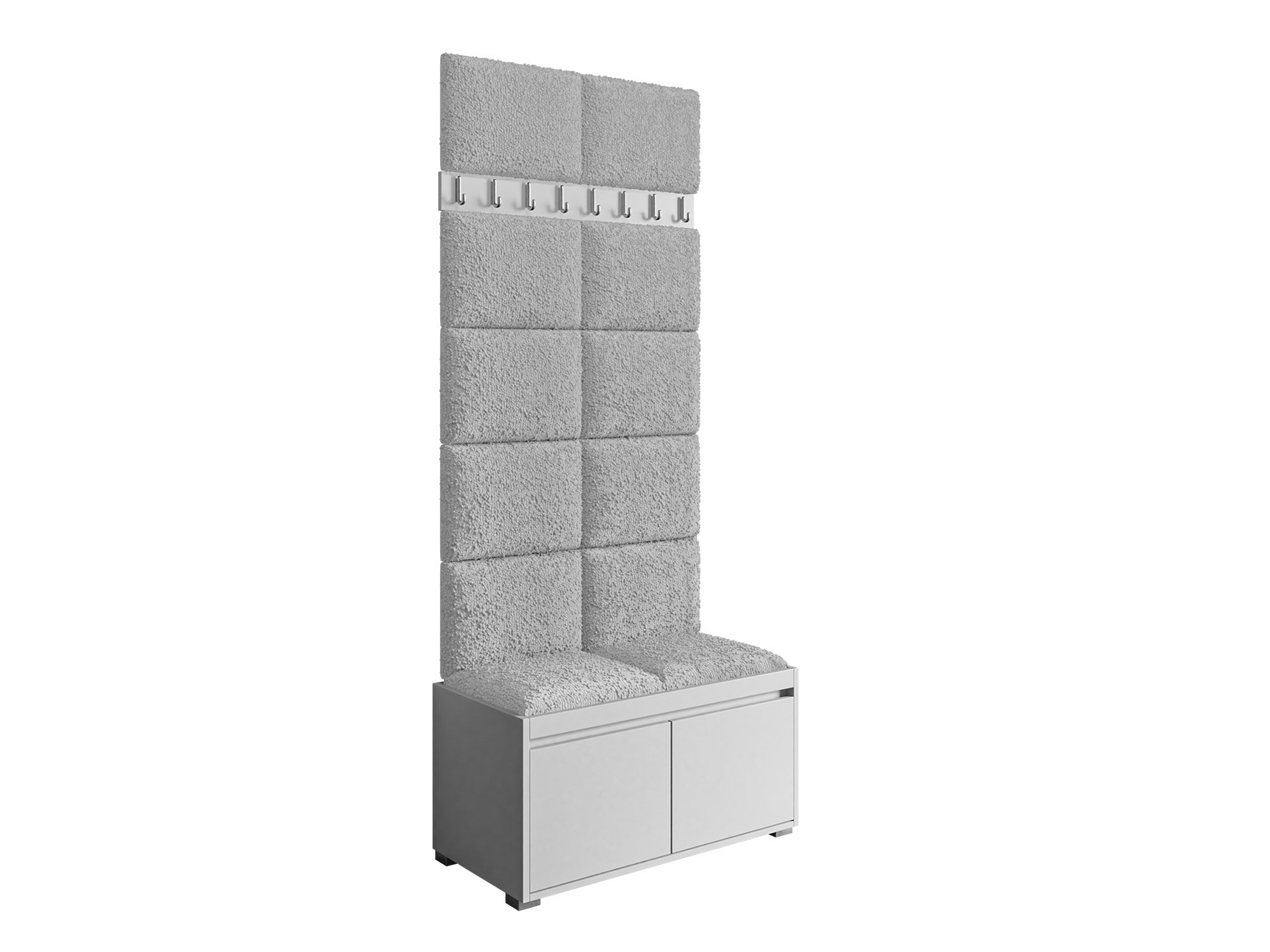 Set za hodnik Comfivo Pinus IV (Bijela + Abriamo 06)