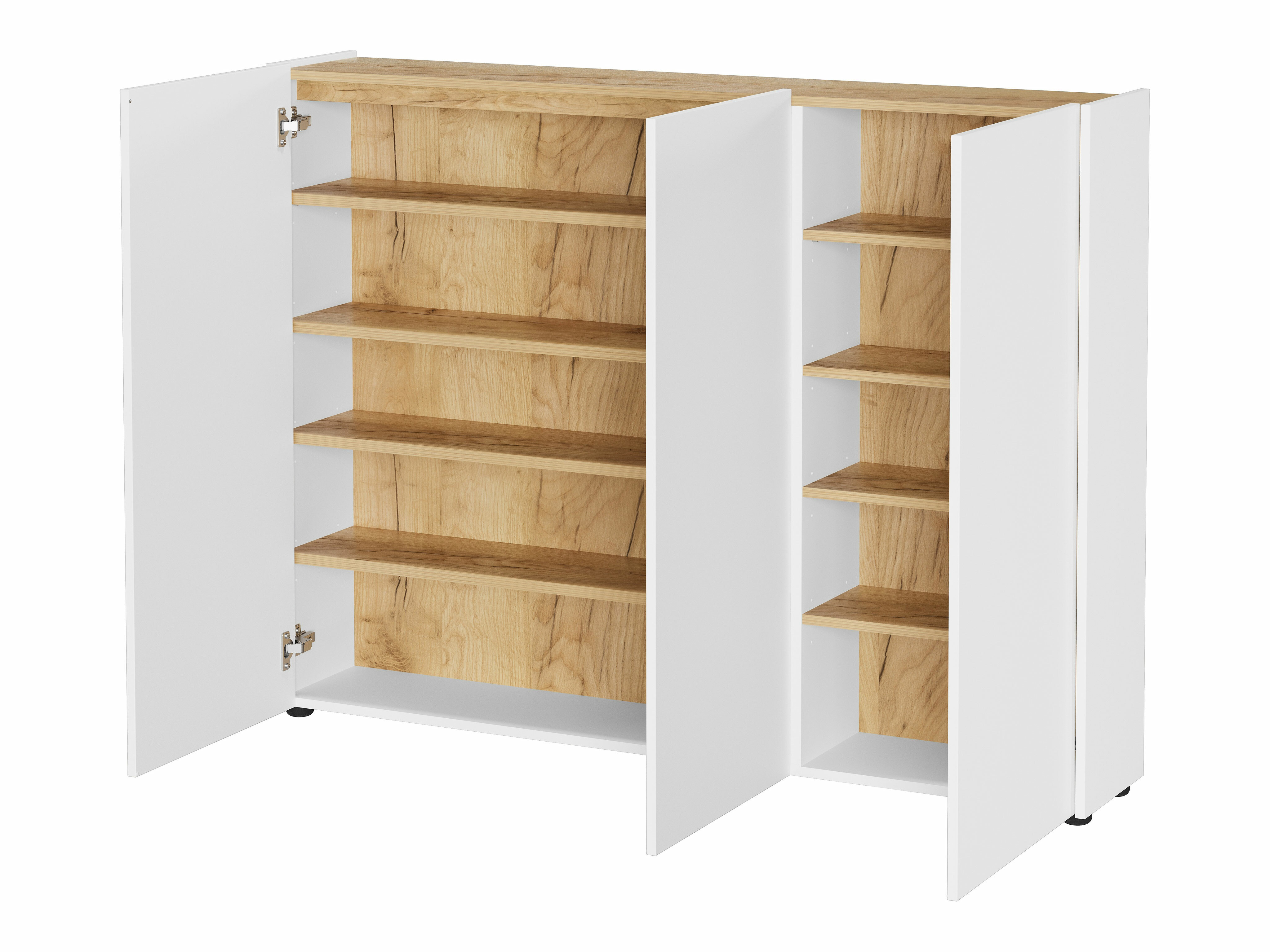 Polica za cipele Sacramento 514 (Bijela)