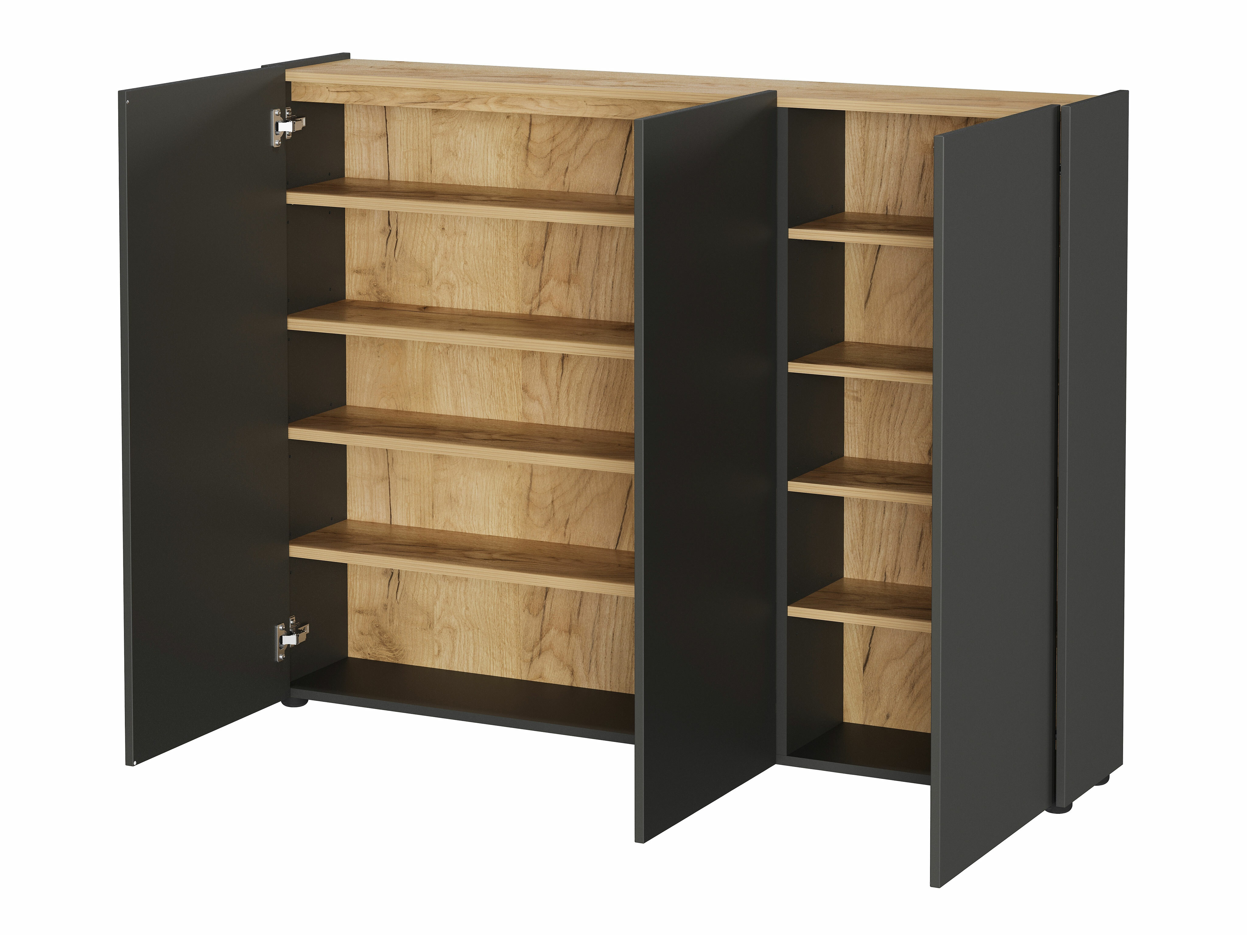 Polica za cipele Sacramento 514 (Grafit)