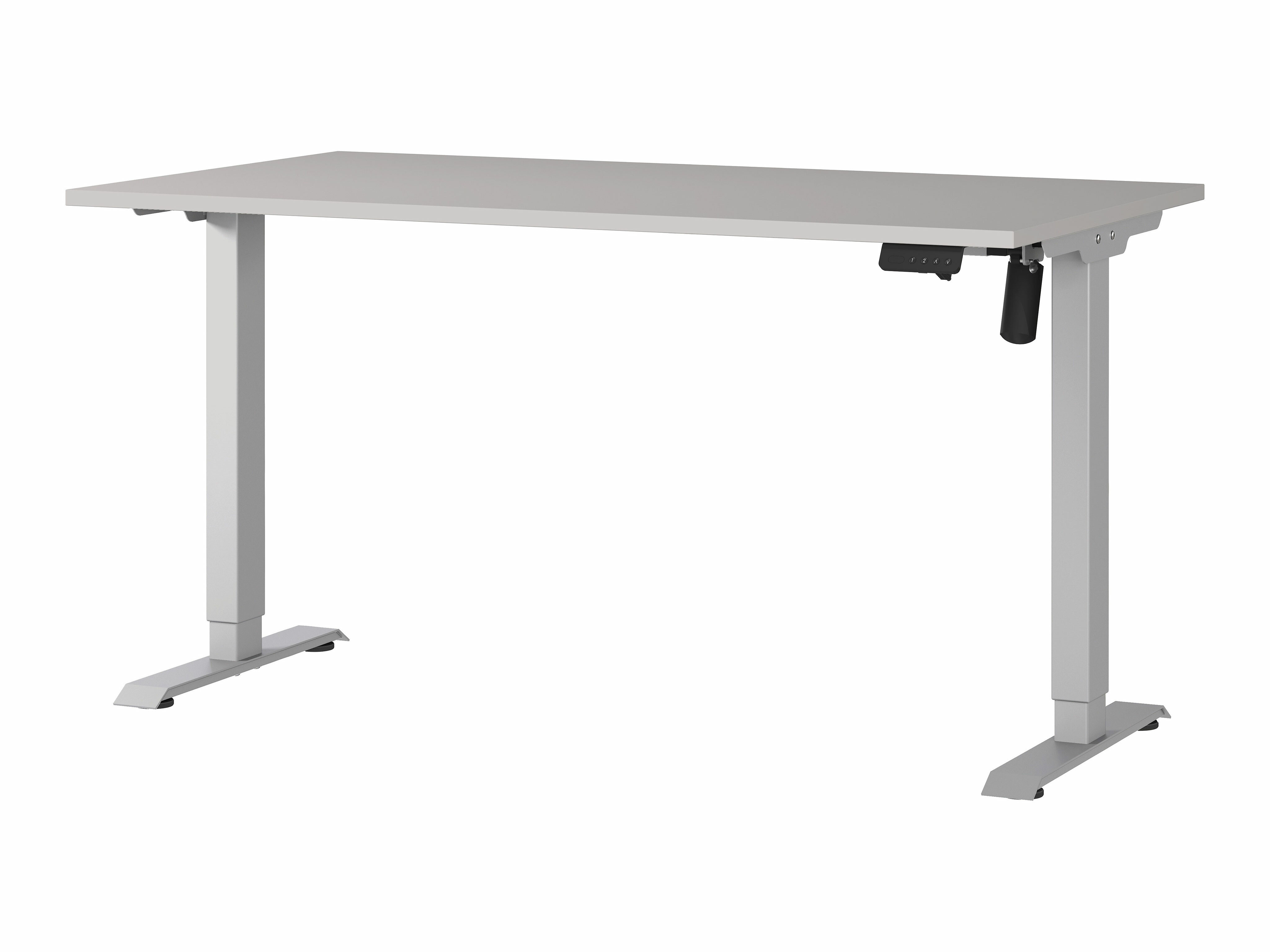 Radni stol podesiv po visini Lartesi 116 (Kašmir + Srebrna)