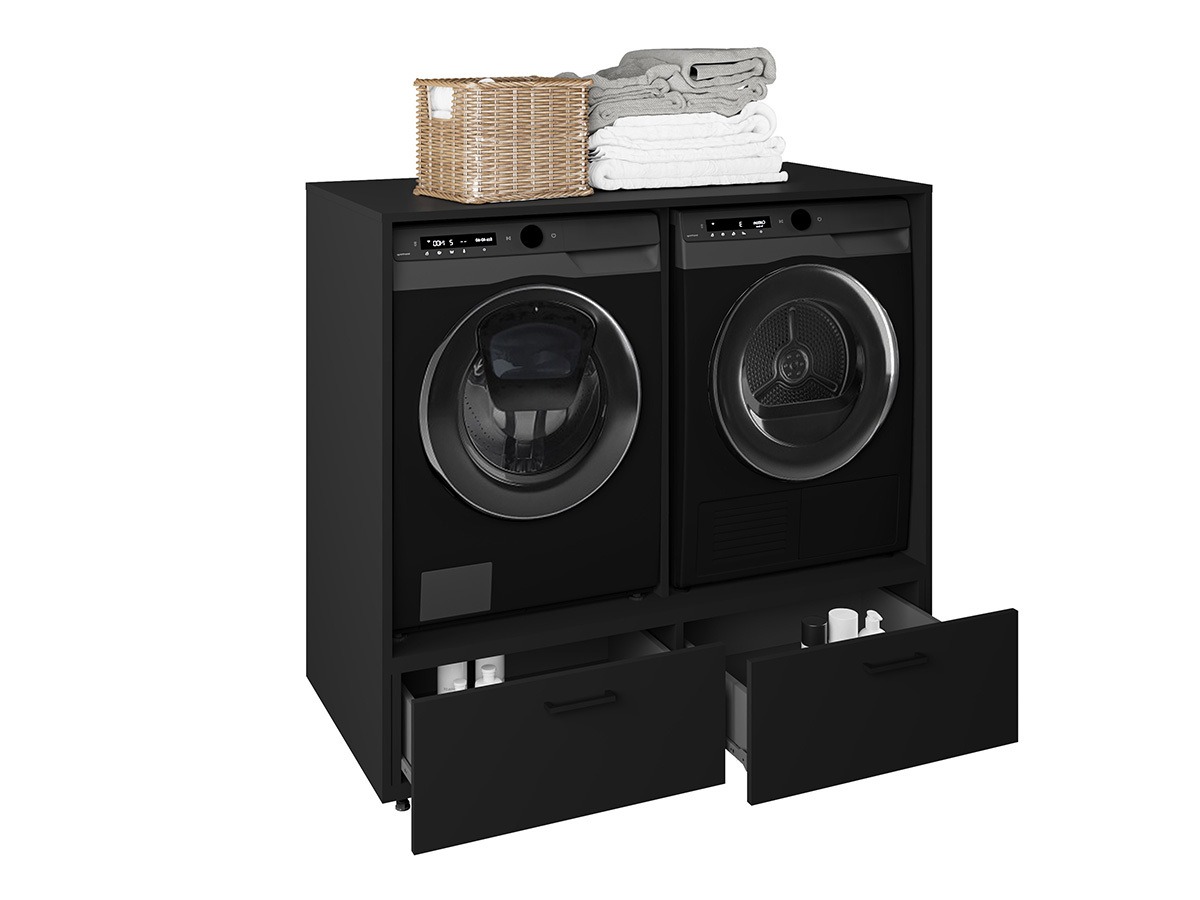 Kupaonska polica Austin 368 (Crna)