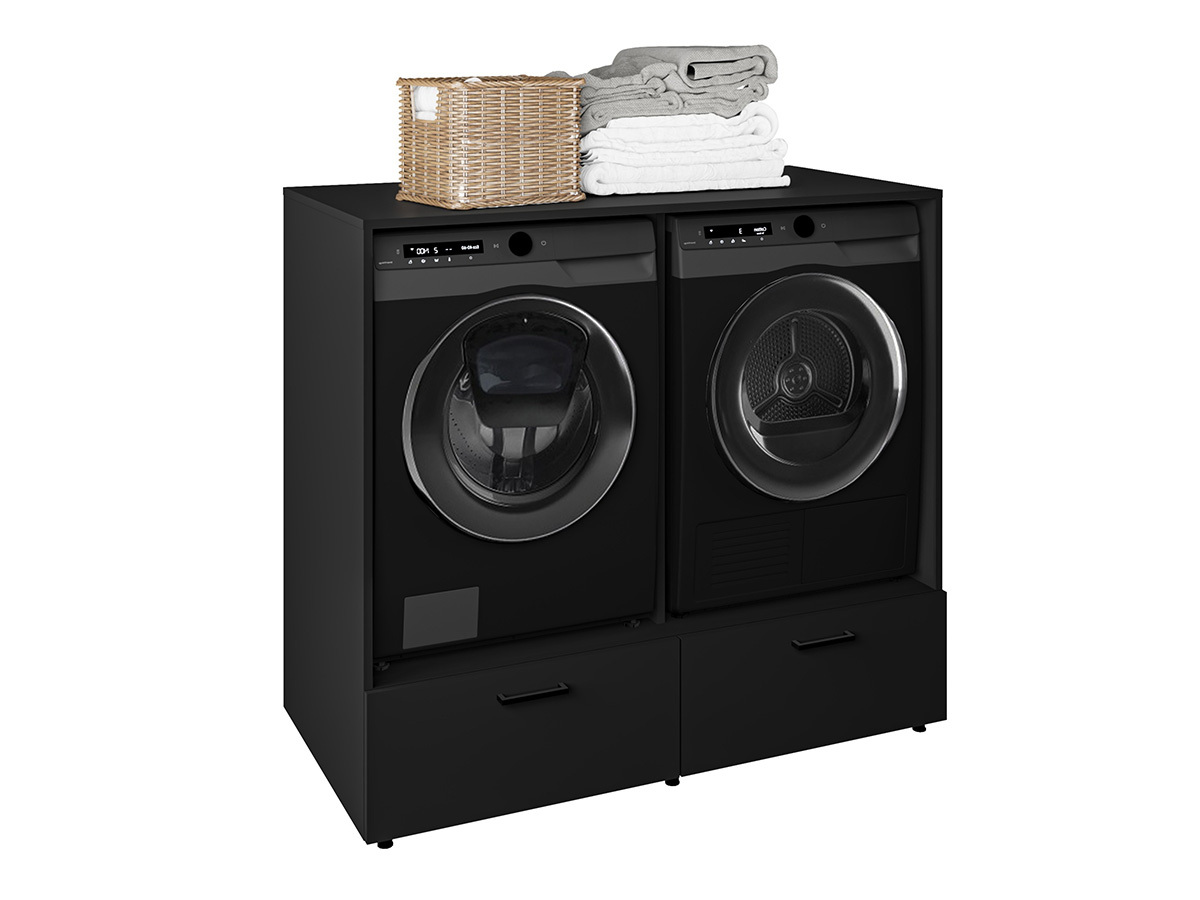 Kupaonska polica Austin 368 (Crna)