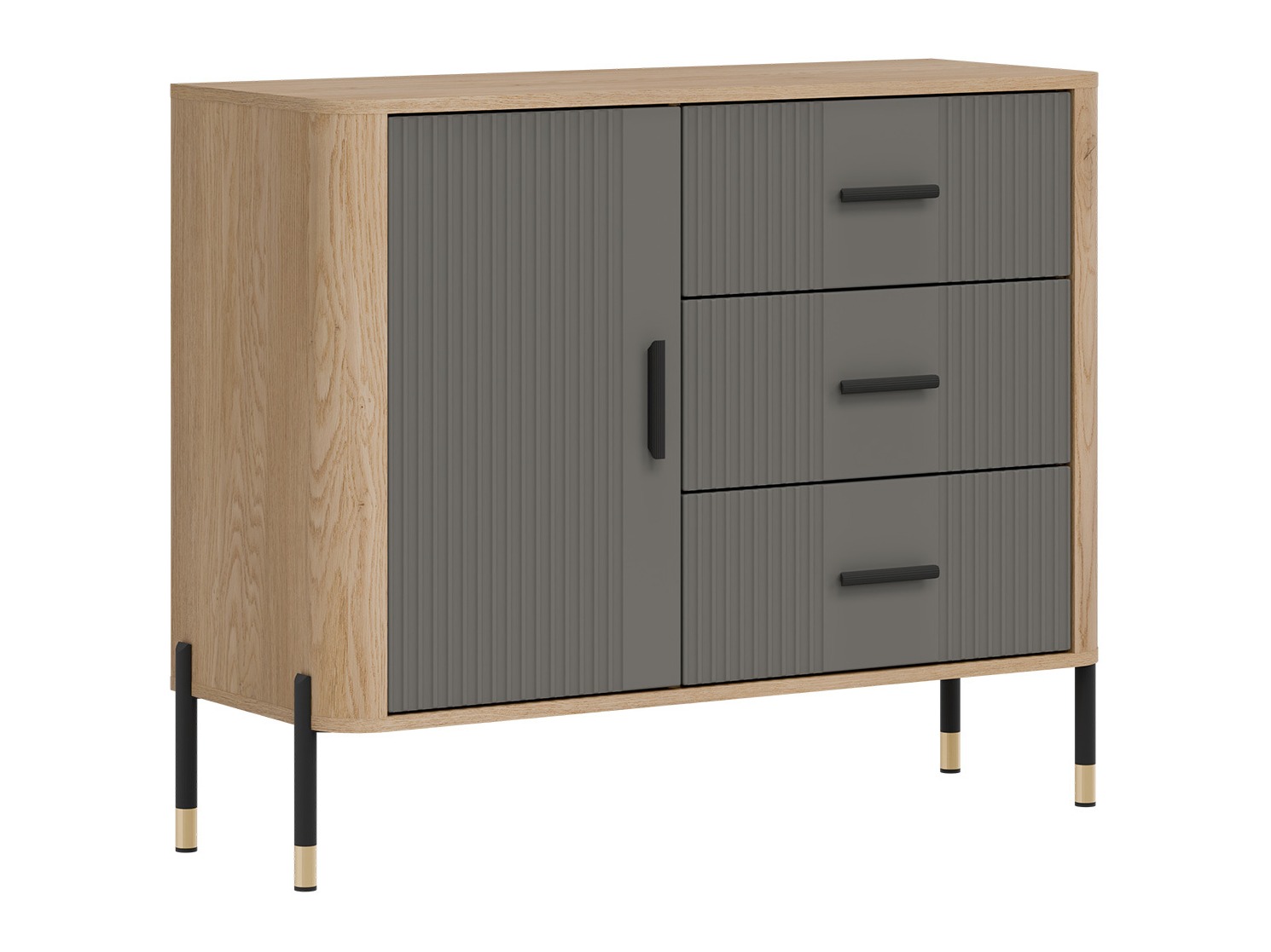 Komoda Flosora 107 (Siva)