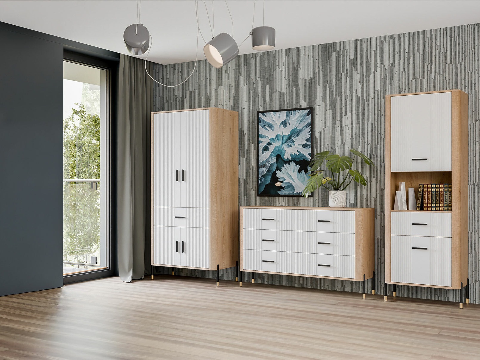 Komoda Flosora 109 (Bijela)