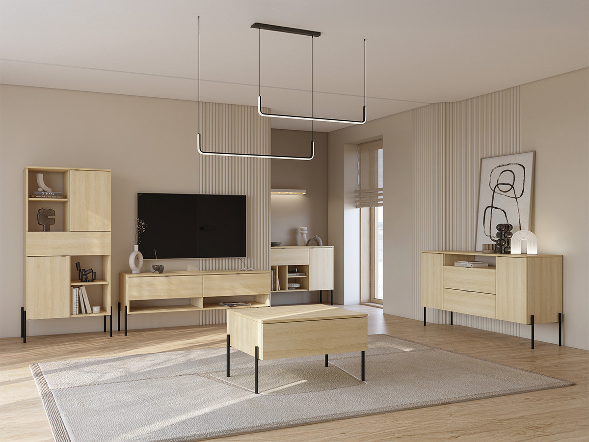 Stolić za kavu Levtenu 116 (Hrast)