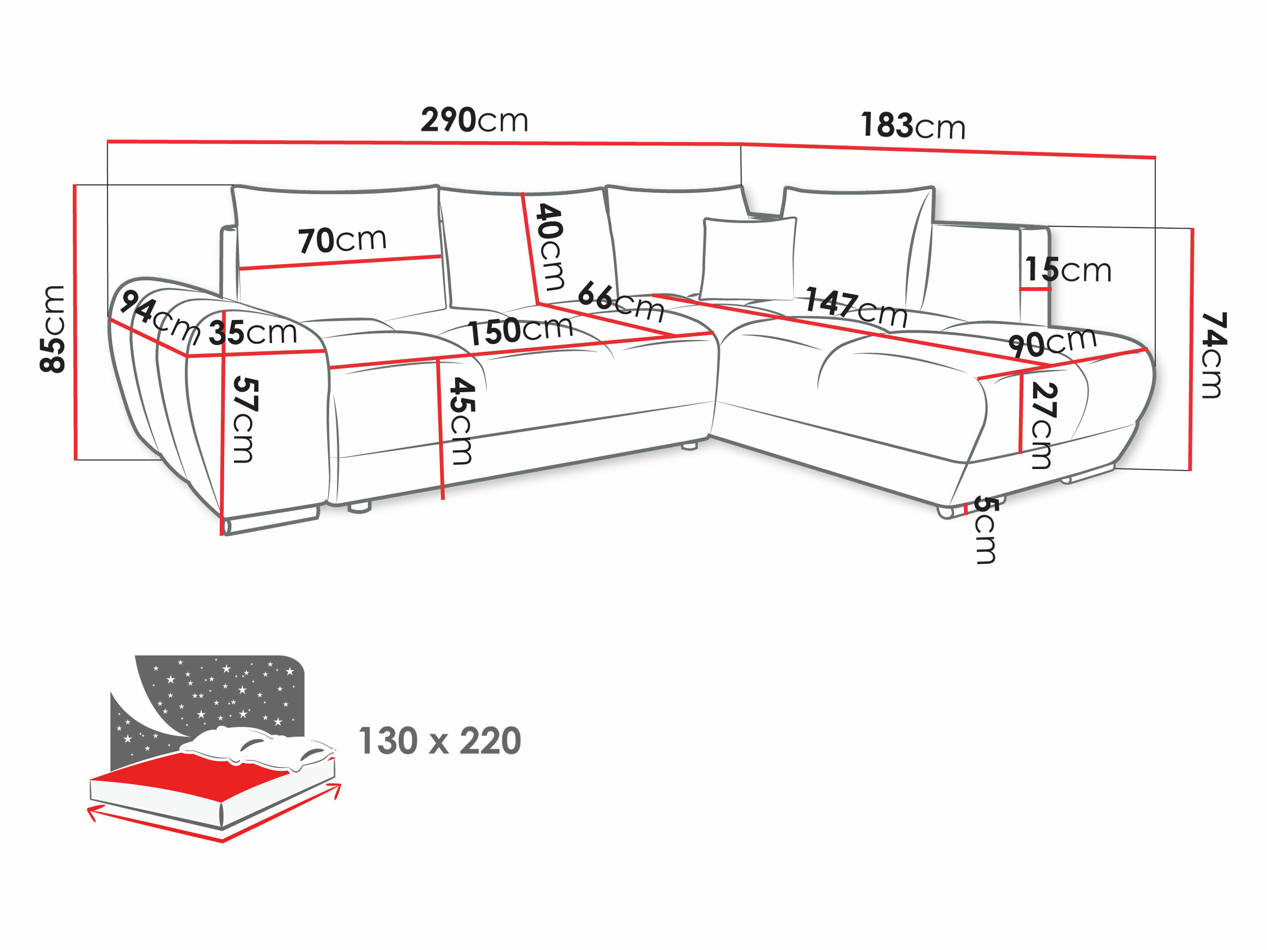 Kutna garnitura Camden 107 (Velo 623)