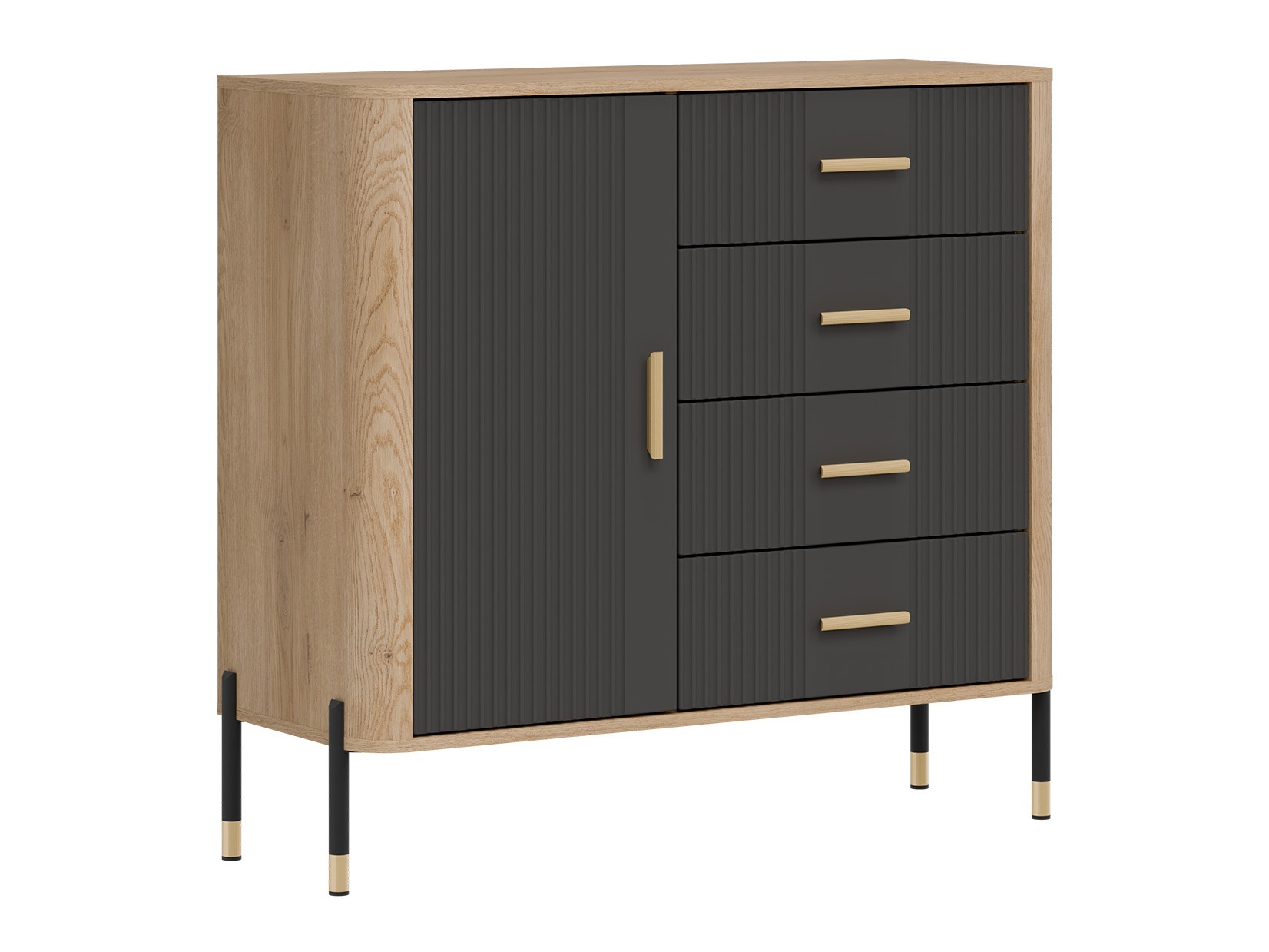 Komoda Flosora 117 (Antracit)