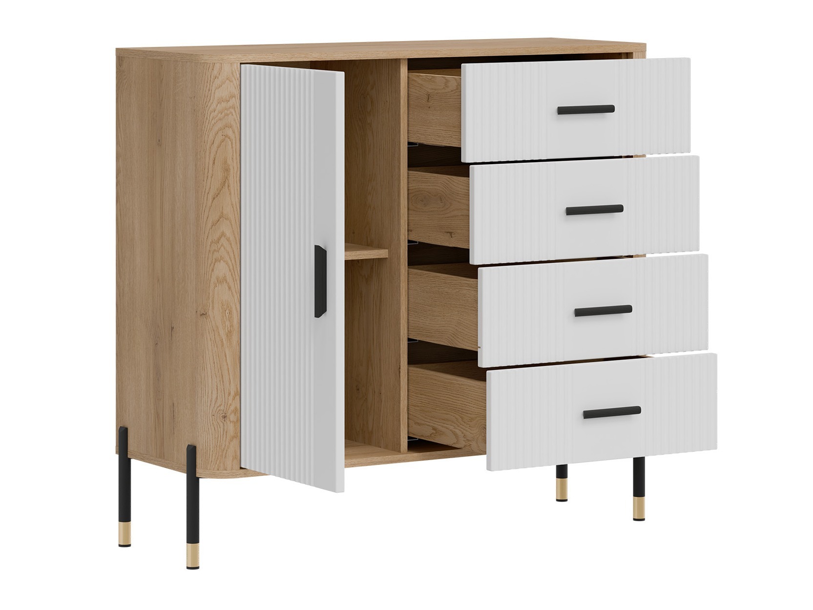 Komoda Flosora 117 (Bijela)