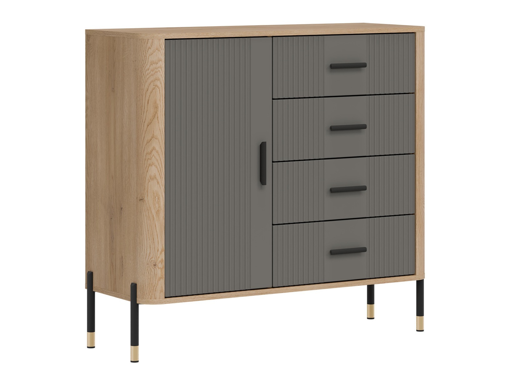 Komoda Flosora 117 (Siva)