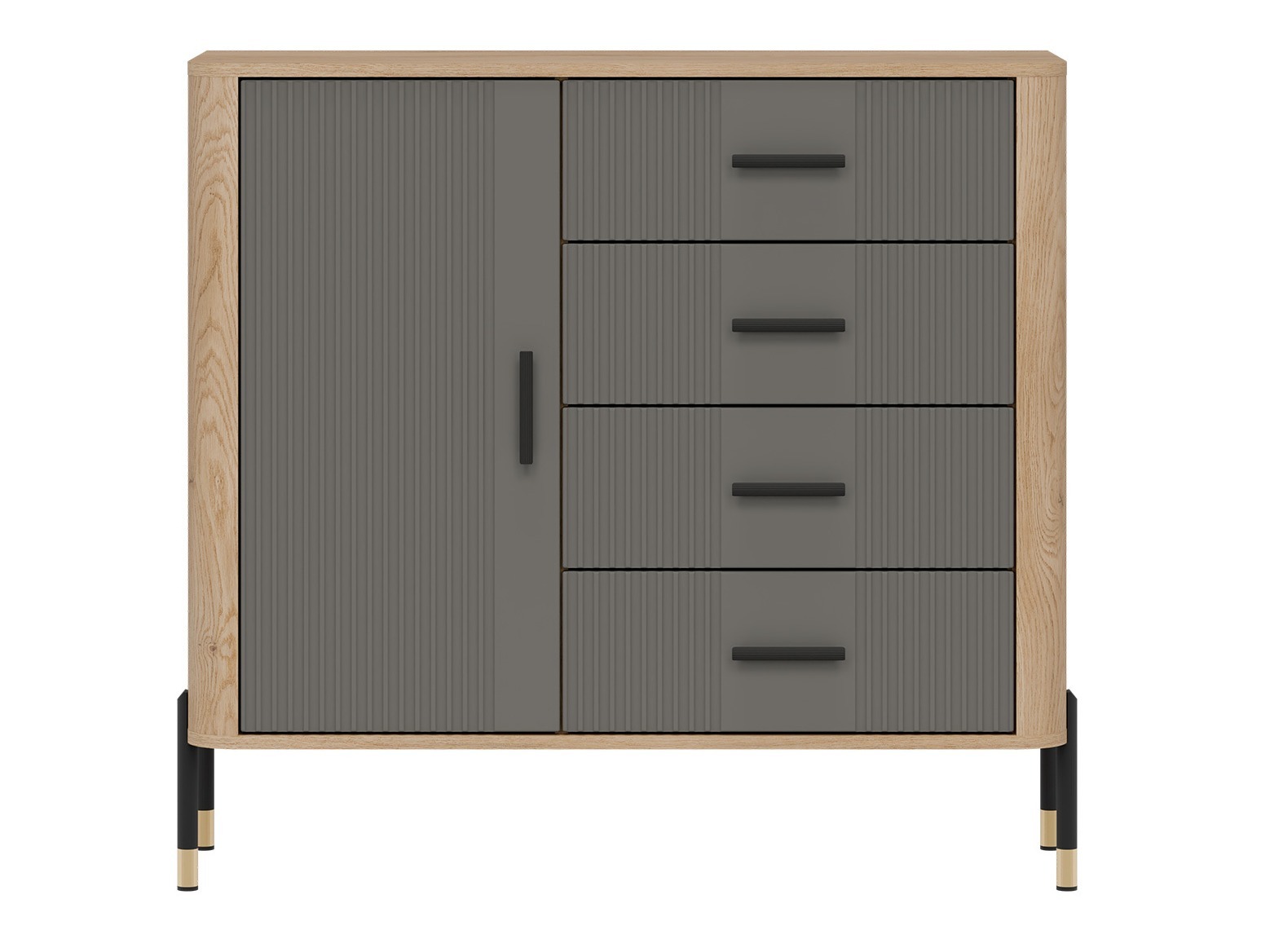 Komoda Flosora 117 (Siva)