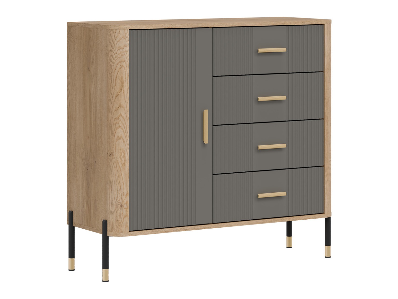 Komoda Flosora 117 (Siva)