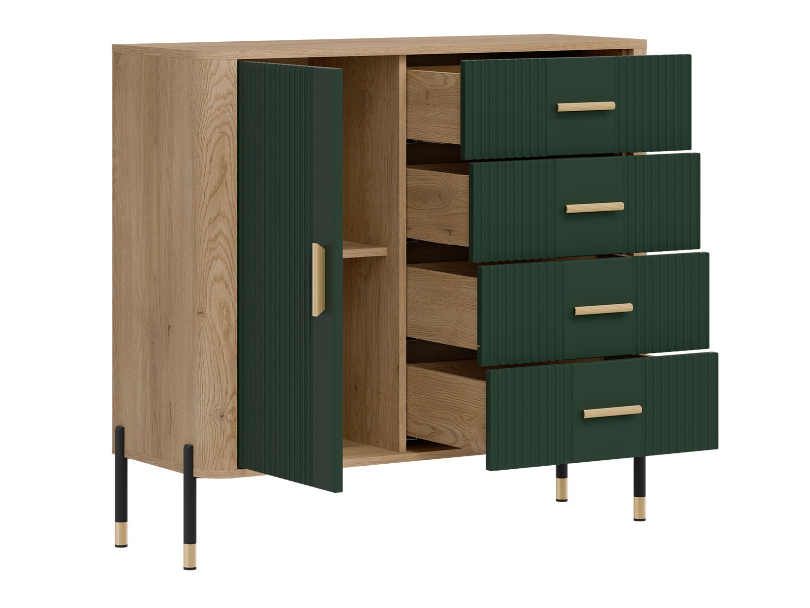 Komoda Flosora 117 (Zelena)