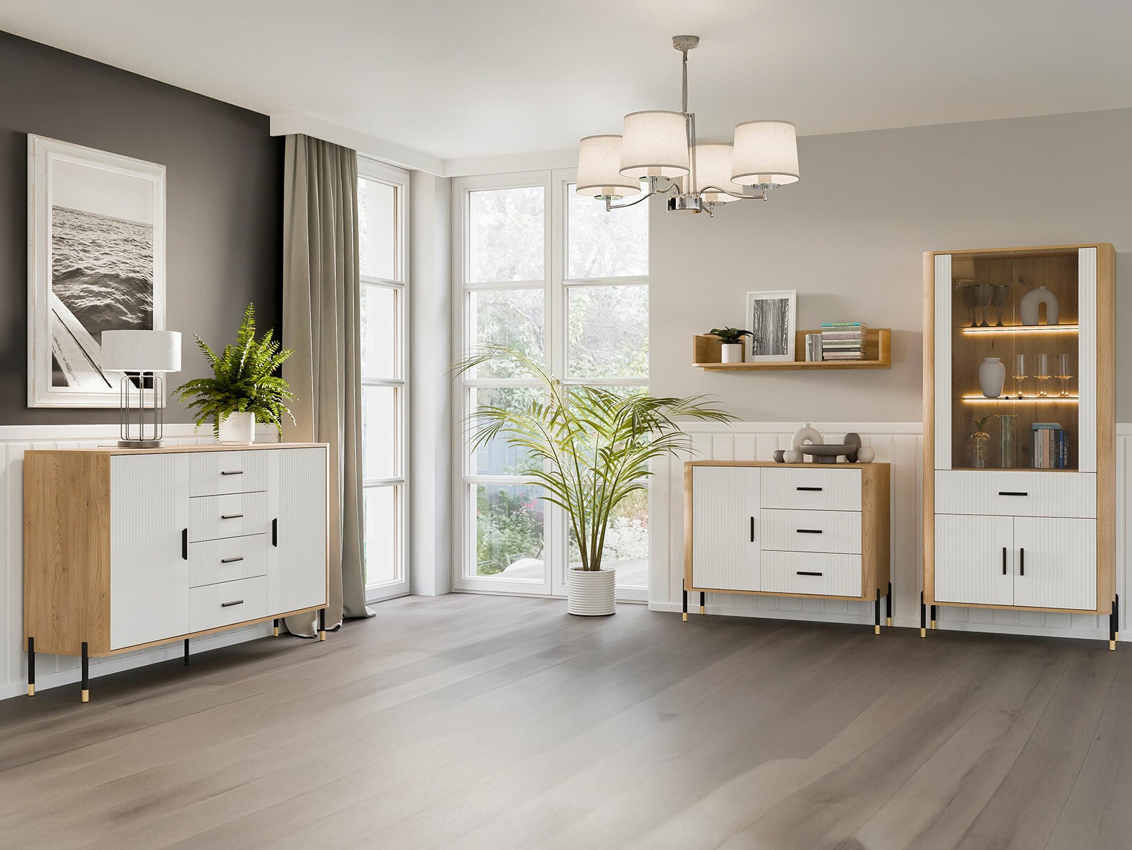 Komoda Flosora 119 (Bijela)