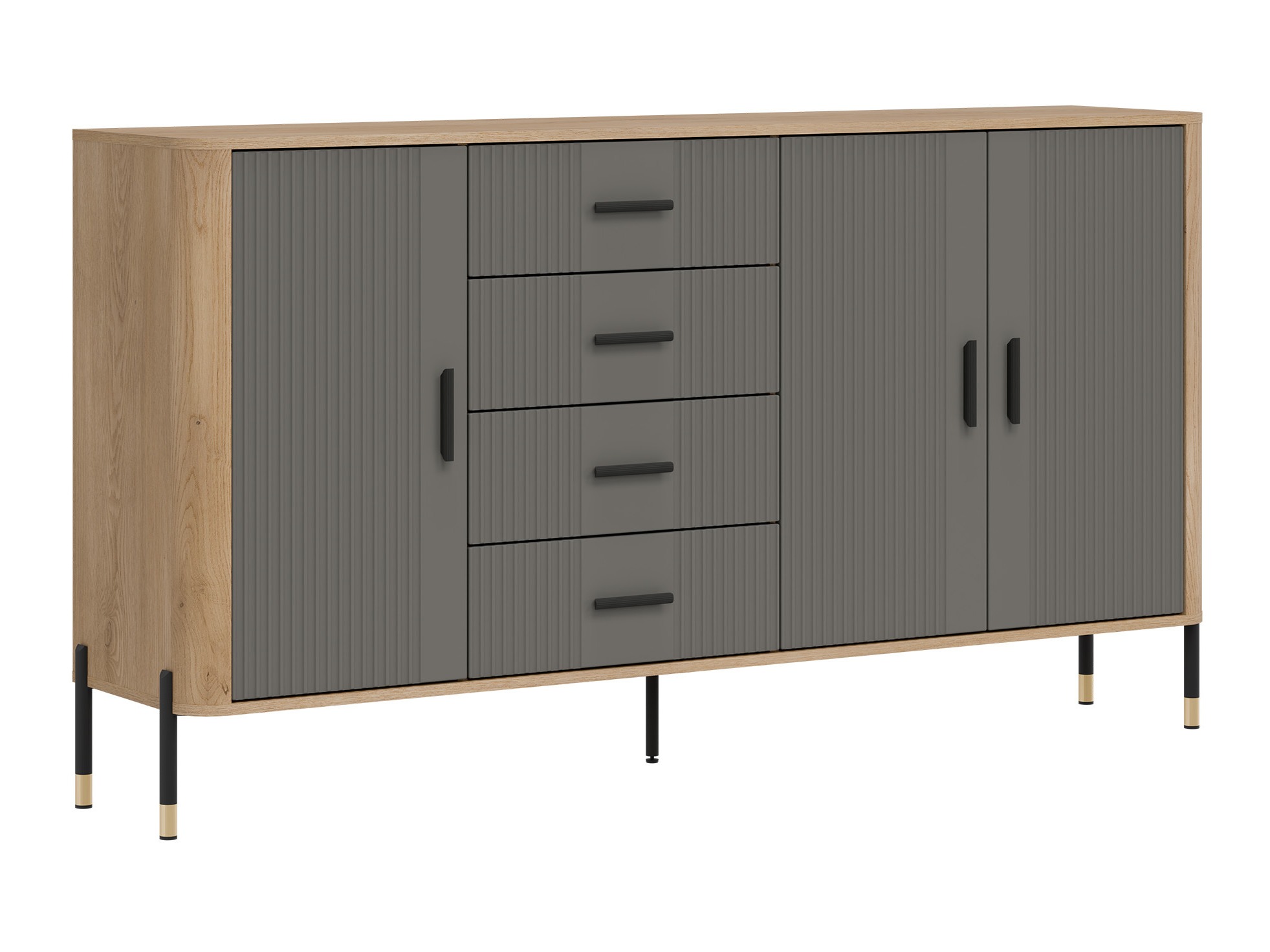 Komoda Flosora 121 (Siva)