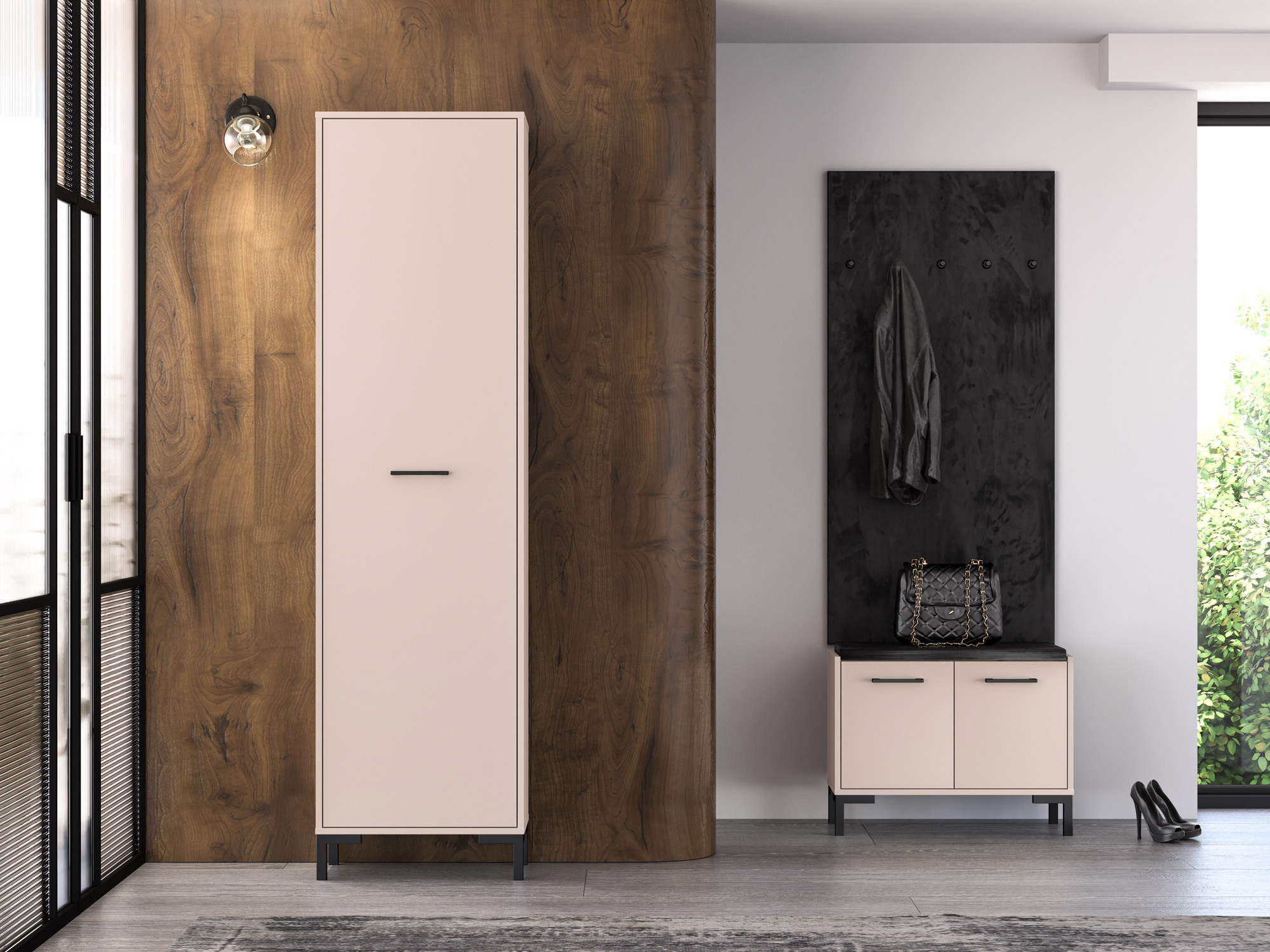 Set za hodnik Fiolevo 106