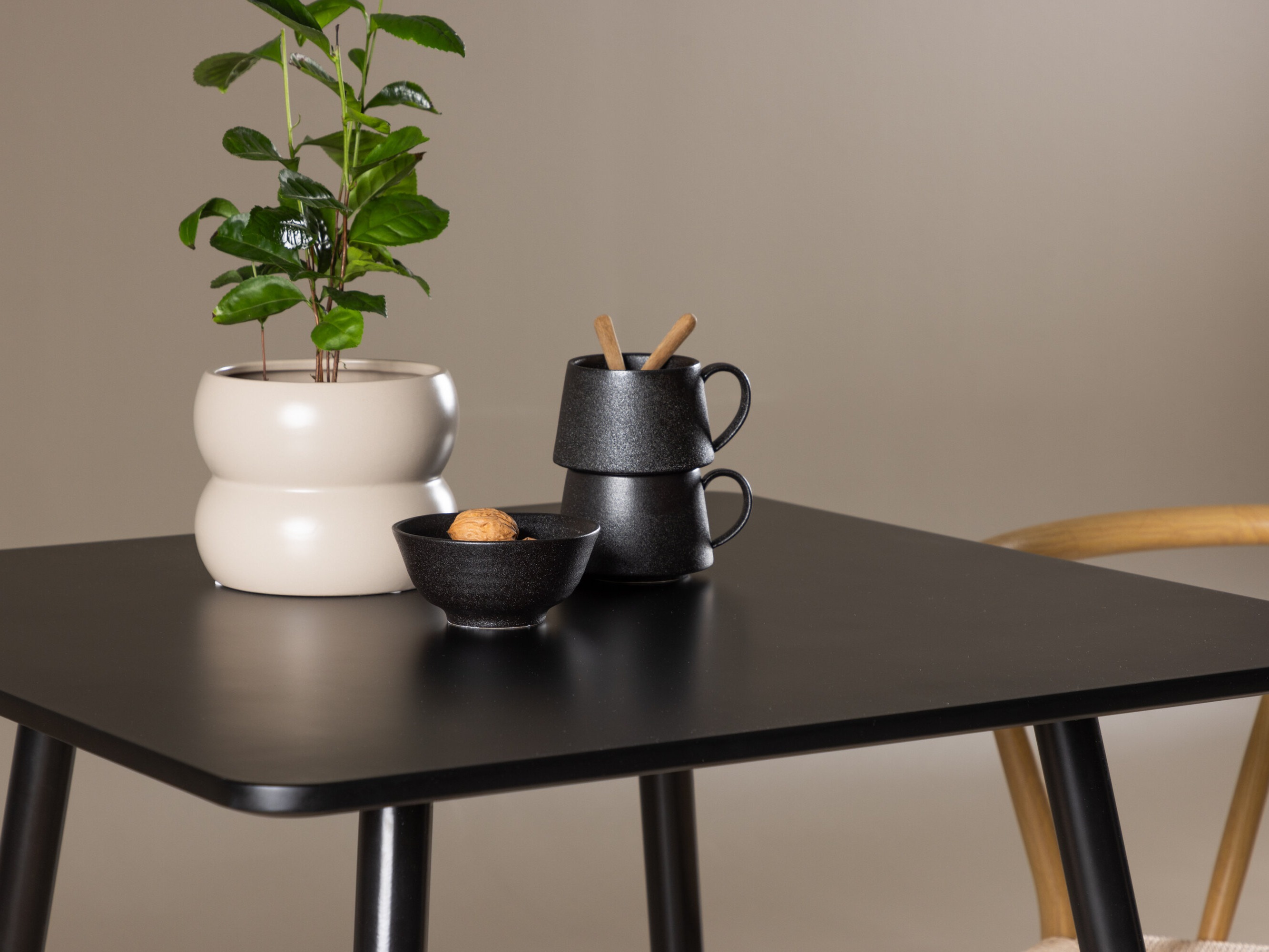 Blagovaonski set Dallas 4920 (Bež + Svijetlo smeđa)