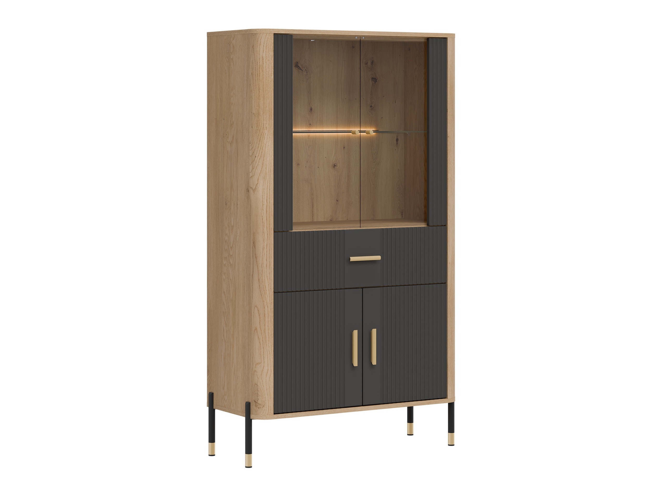 Polica Flosora 125 (Antracit)