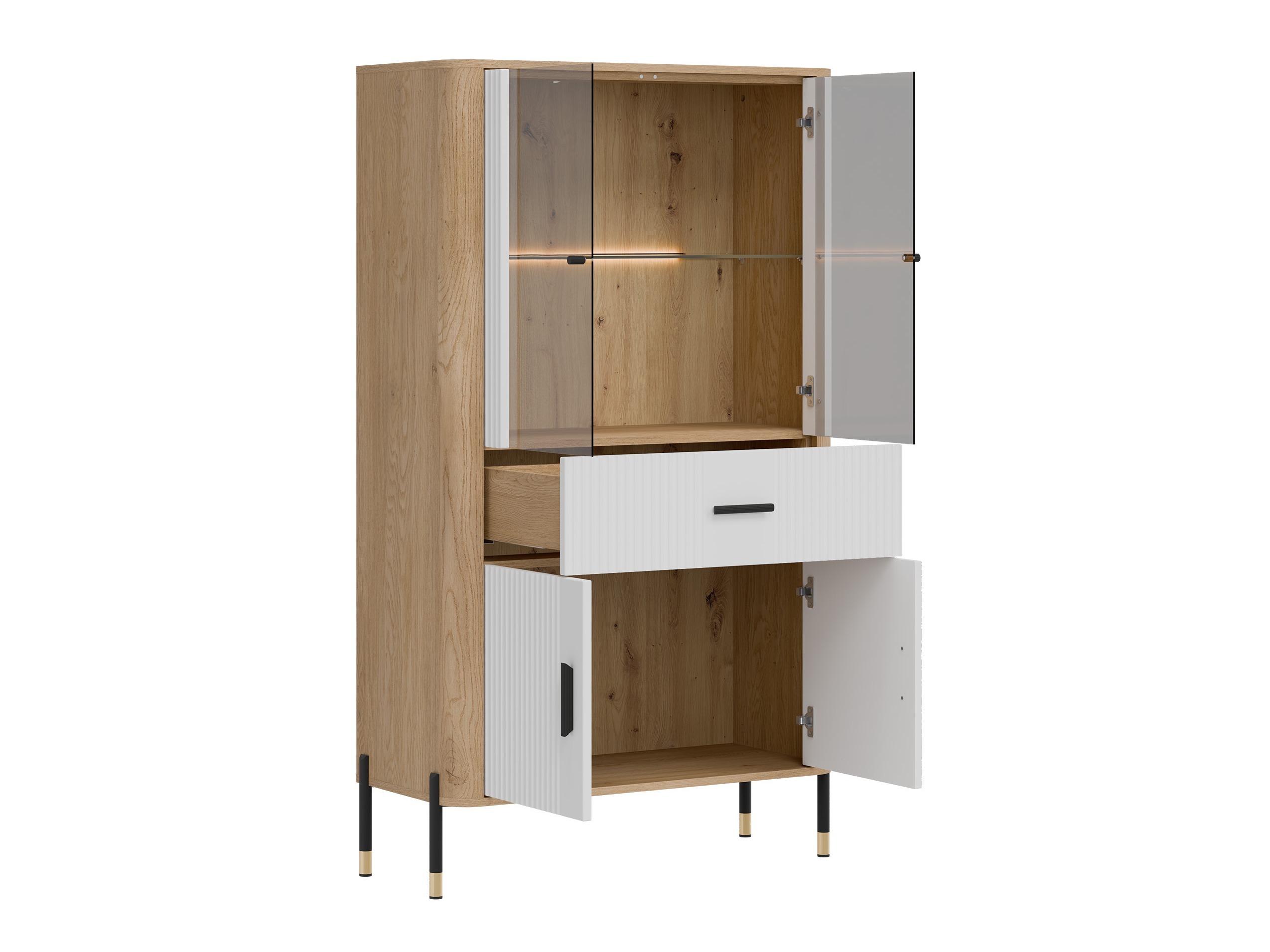 Polica Flosora 125 (Bijela)