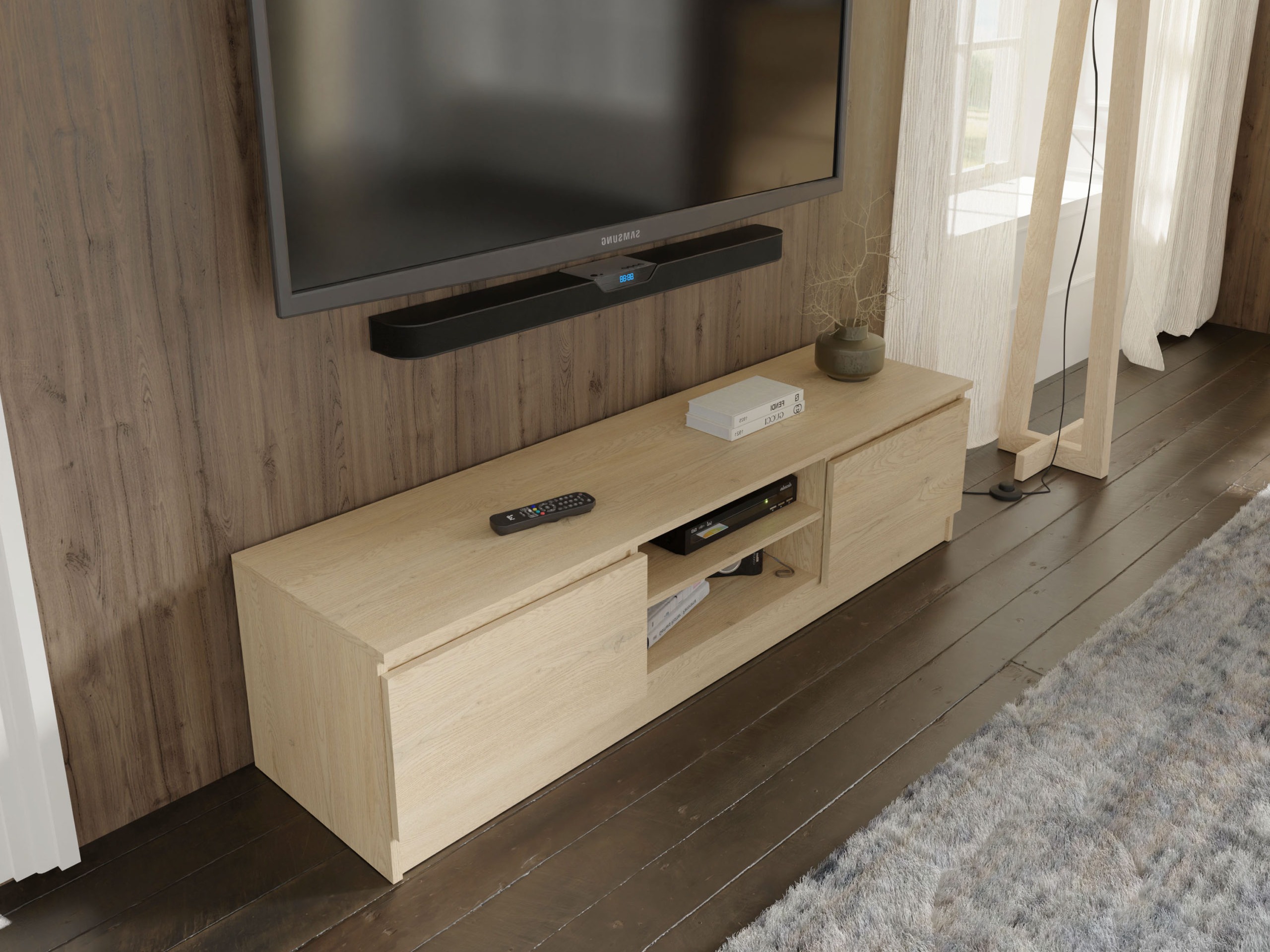 TV stol Buffalo 198 (Hrast)