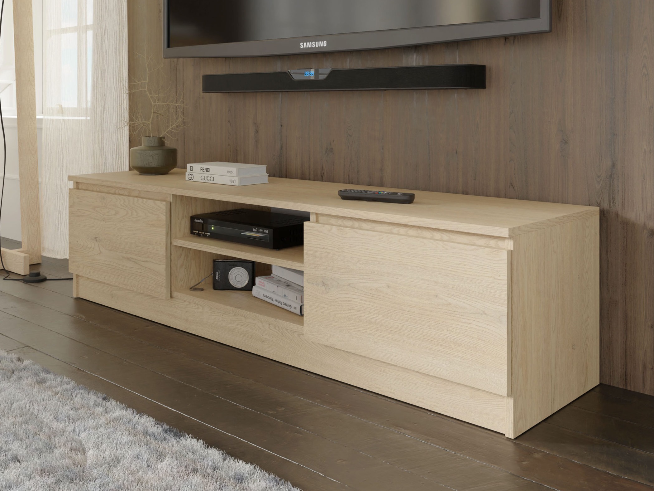 TV stol Buffalo 198 (Hrast)