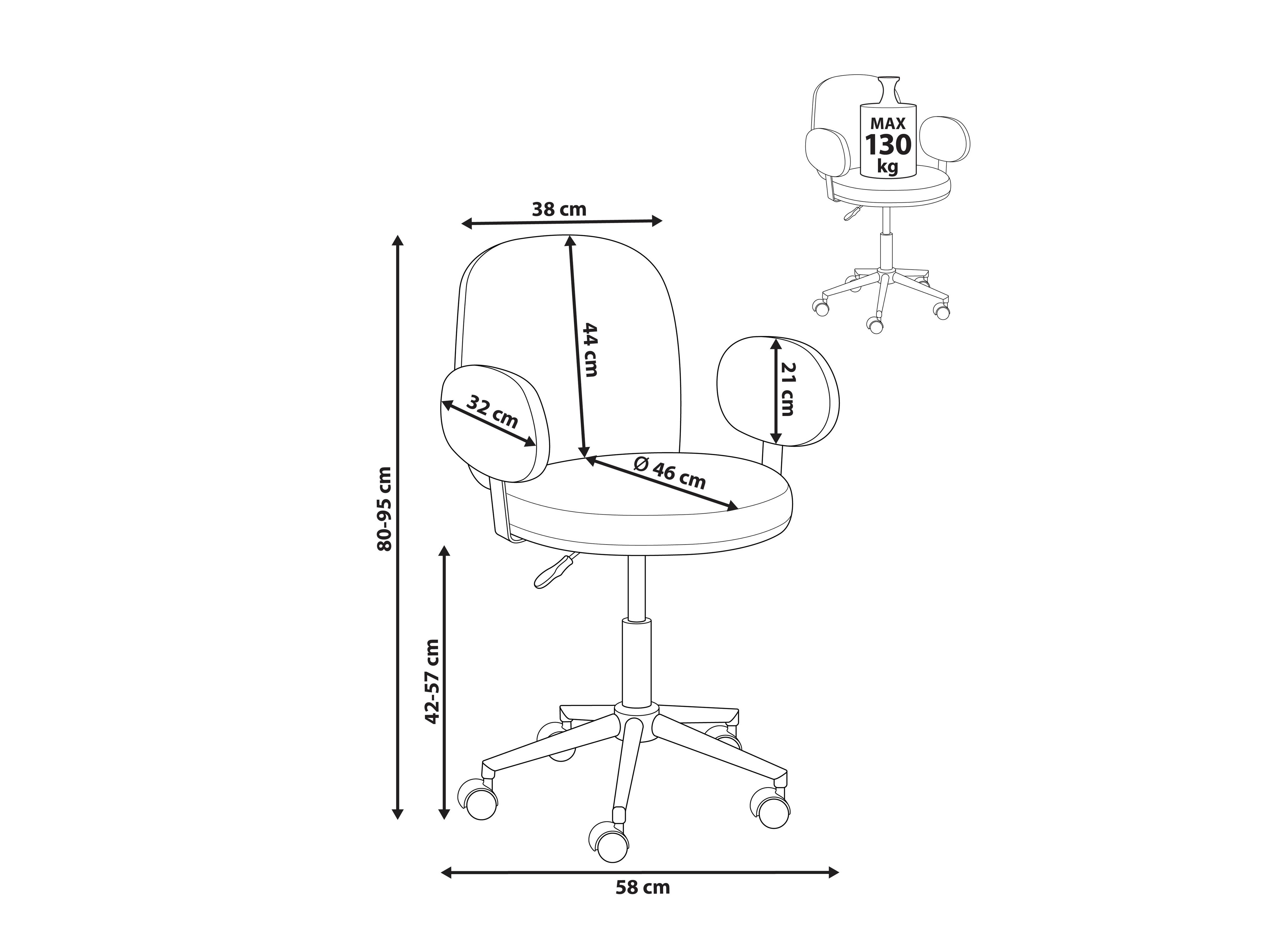 Uredska stolica Berwyn 2763 (Zelena)