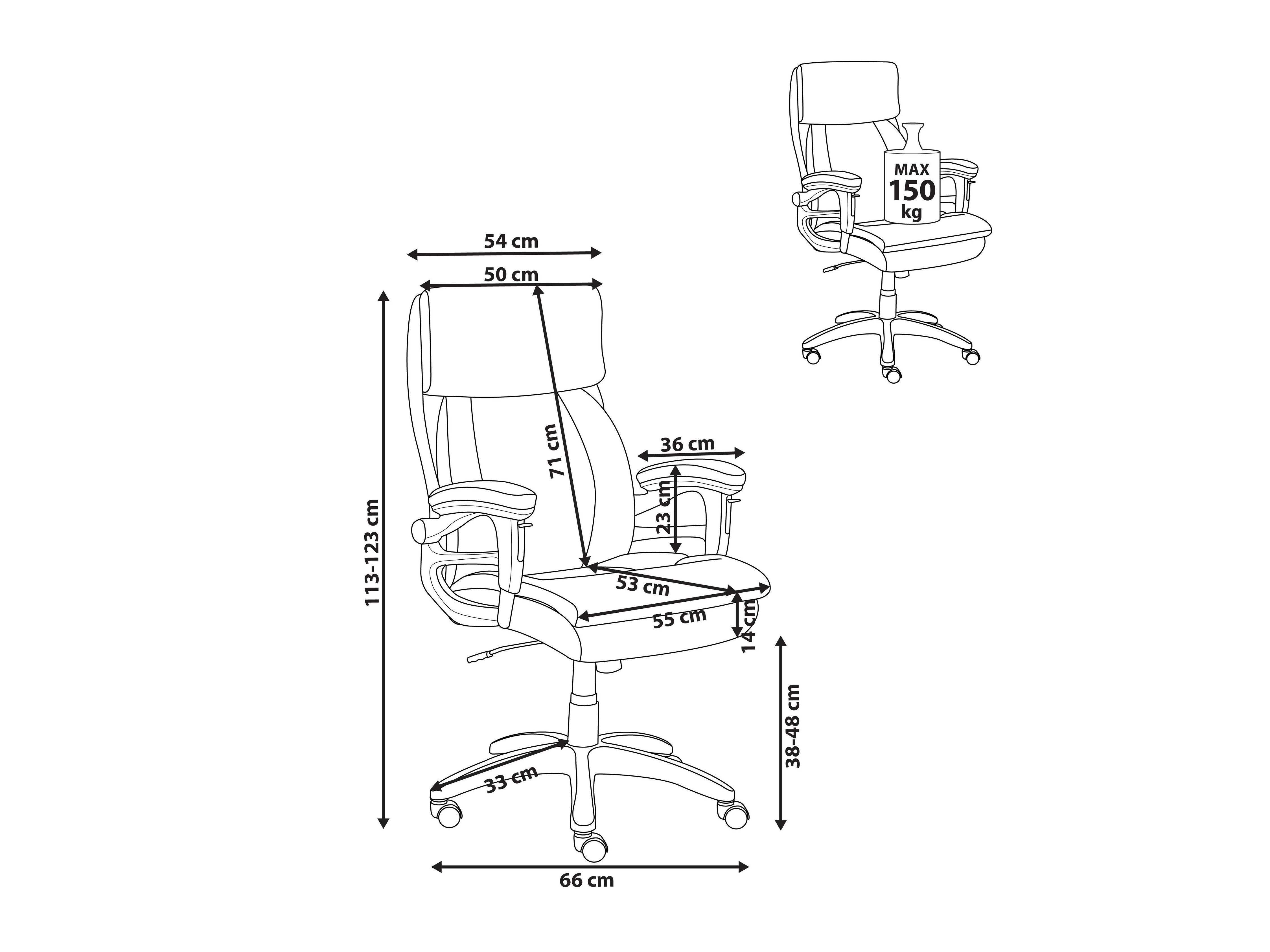 Uredska stolica Berwyn 2773