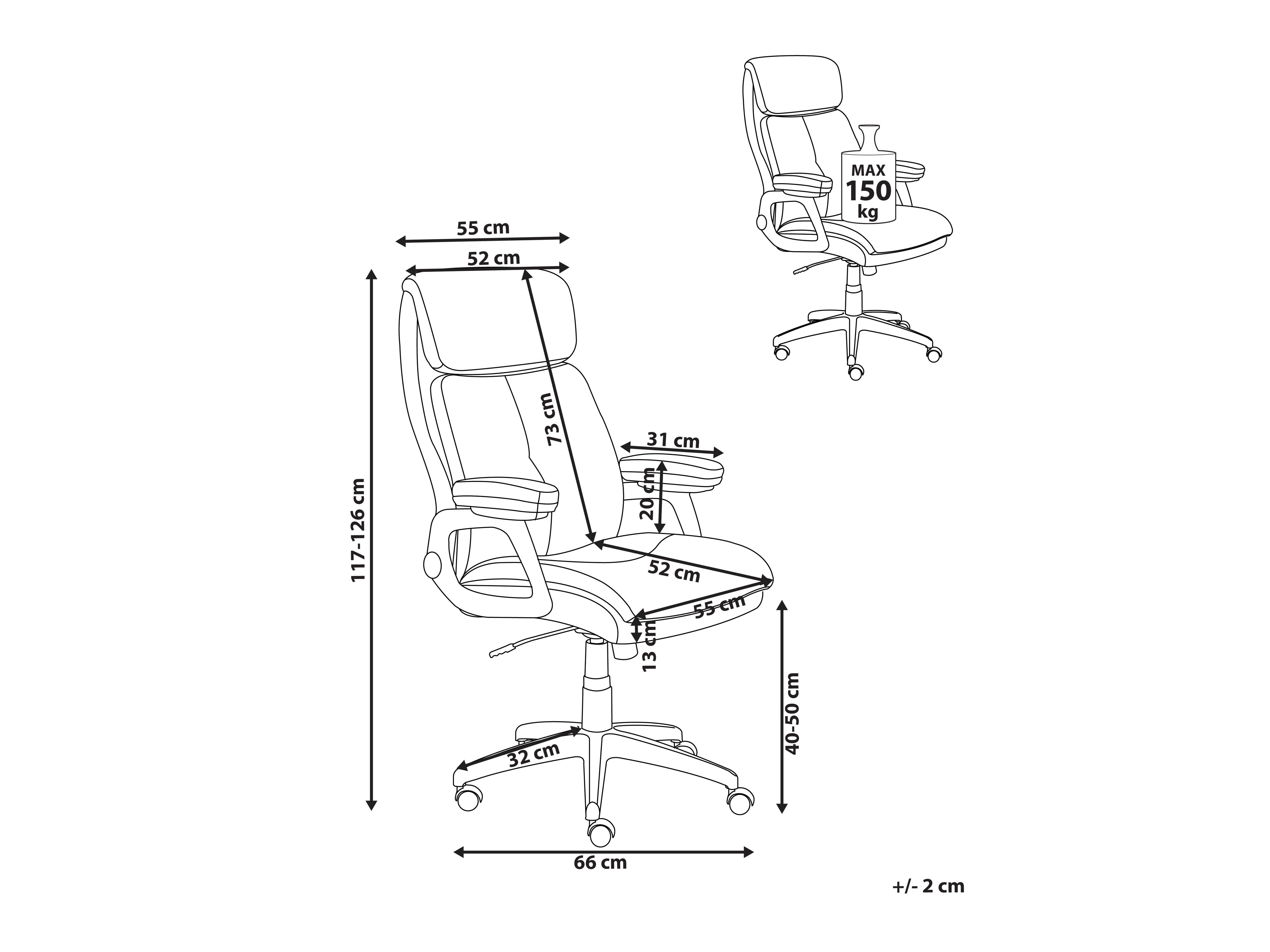Uredska stolica Berwyn 2775