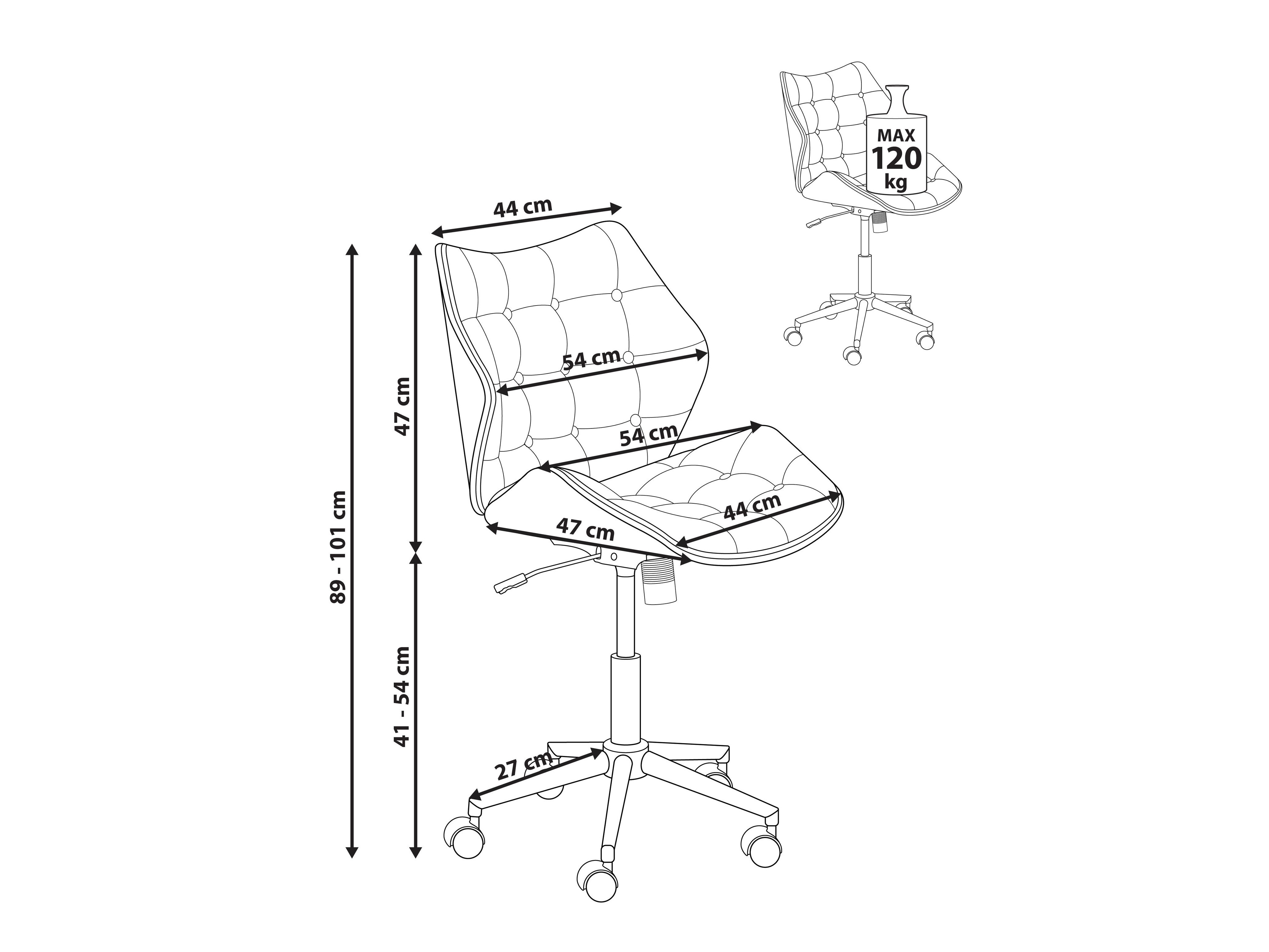 Uredska stolica Berwyn 2777
