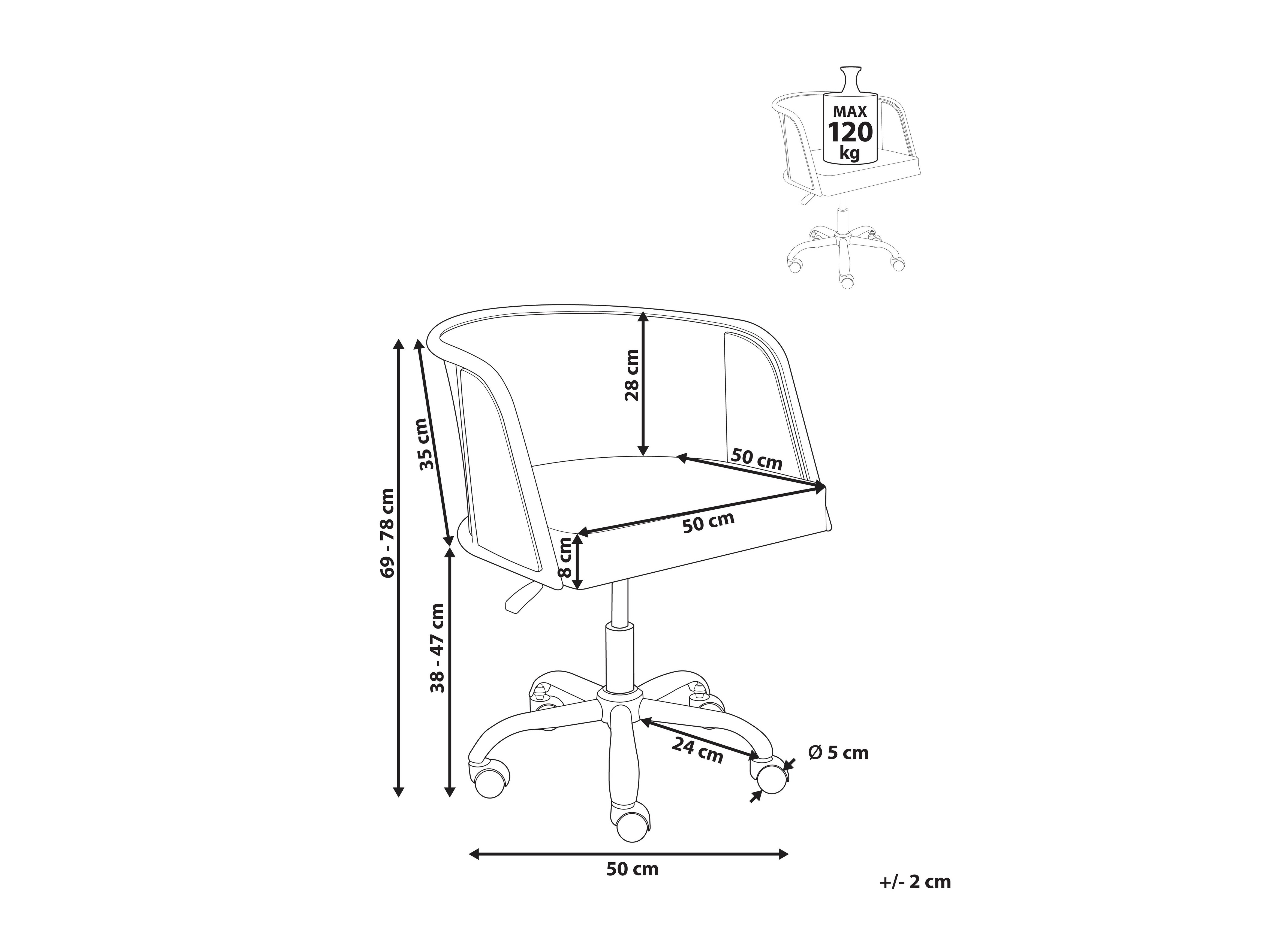 Uredska stolica Berwyn 2779