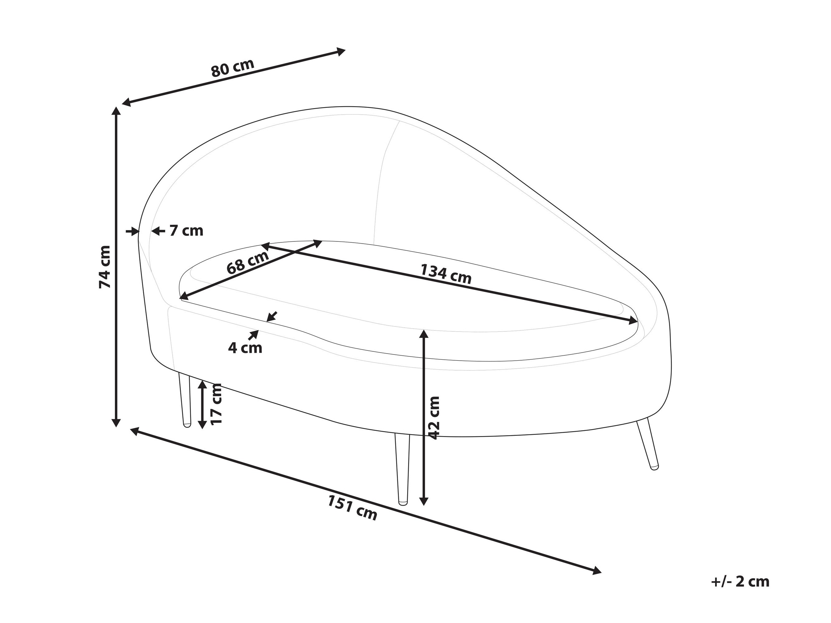 Ležaj Berwyn 2787 (Bijela)