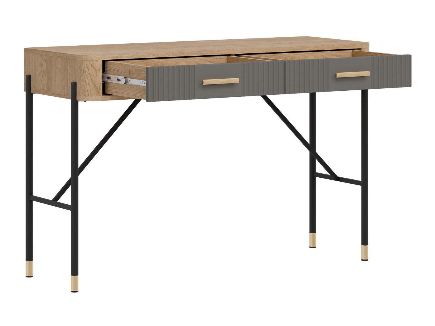 Toaletni stolić Flosora 137 (Siva)