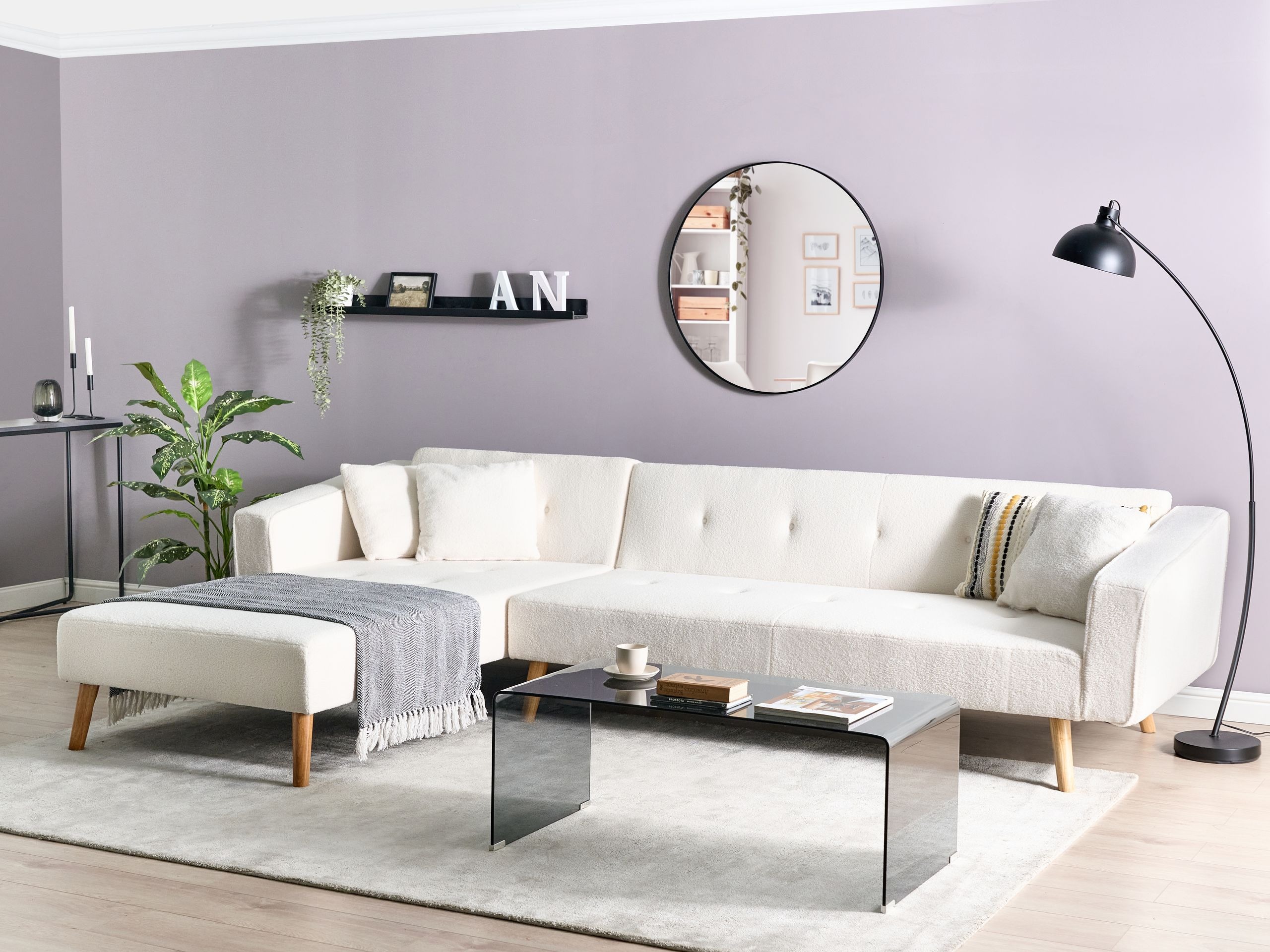 Kutna garnitura Berwyn 1645 (Bijela)