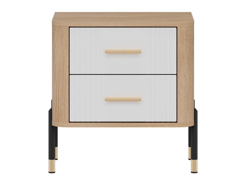 Noćni ormarić Flosora 140 (Bijela)