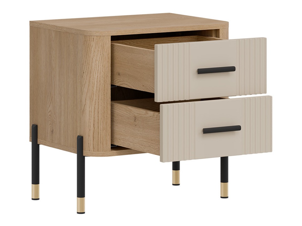 Noćni ormarić Flosora 140 (Kašmir)