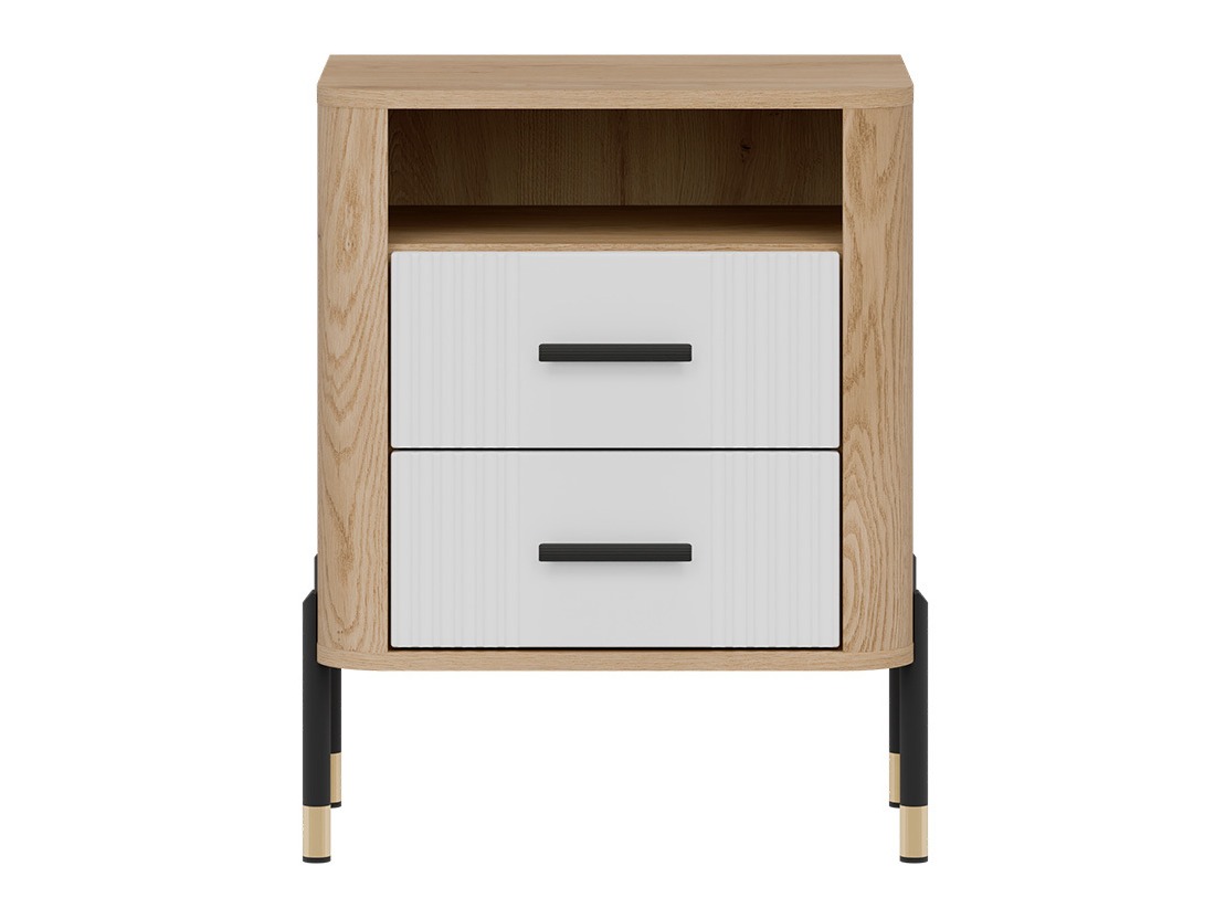 Noćni ormarić Flosora 142 (Bijela)