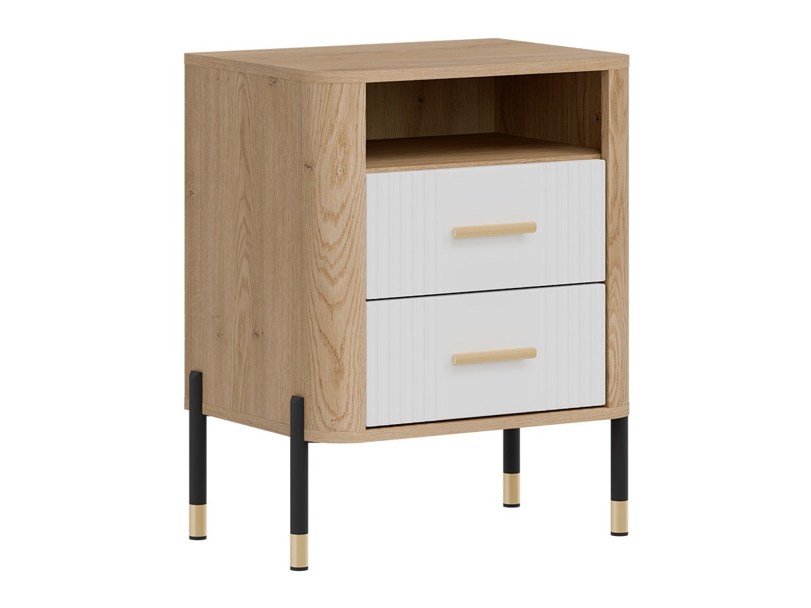 Noćni ormarić Flosora 142 (Bijela)