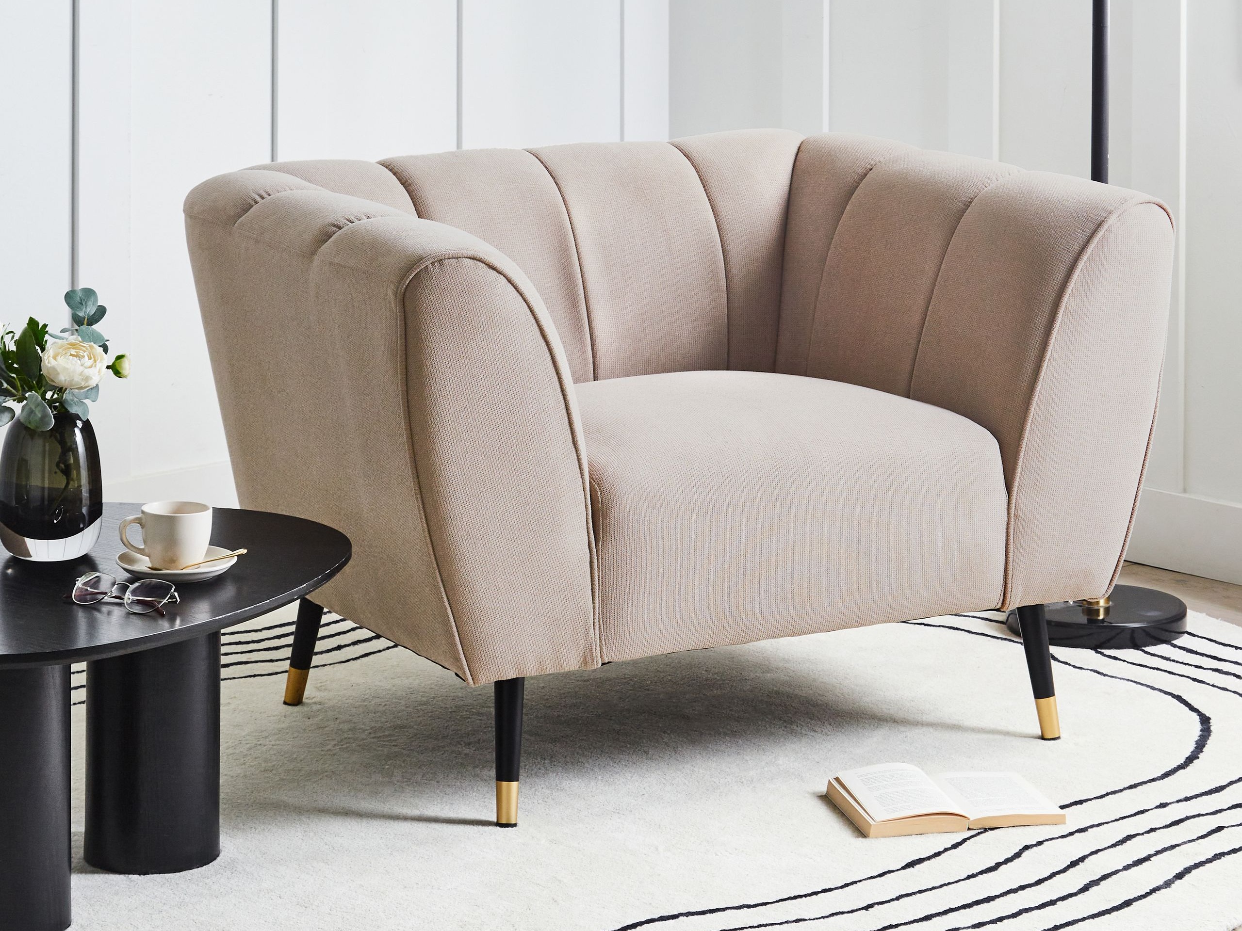 Fotelja Berwyn 2806 (Taupe)