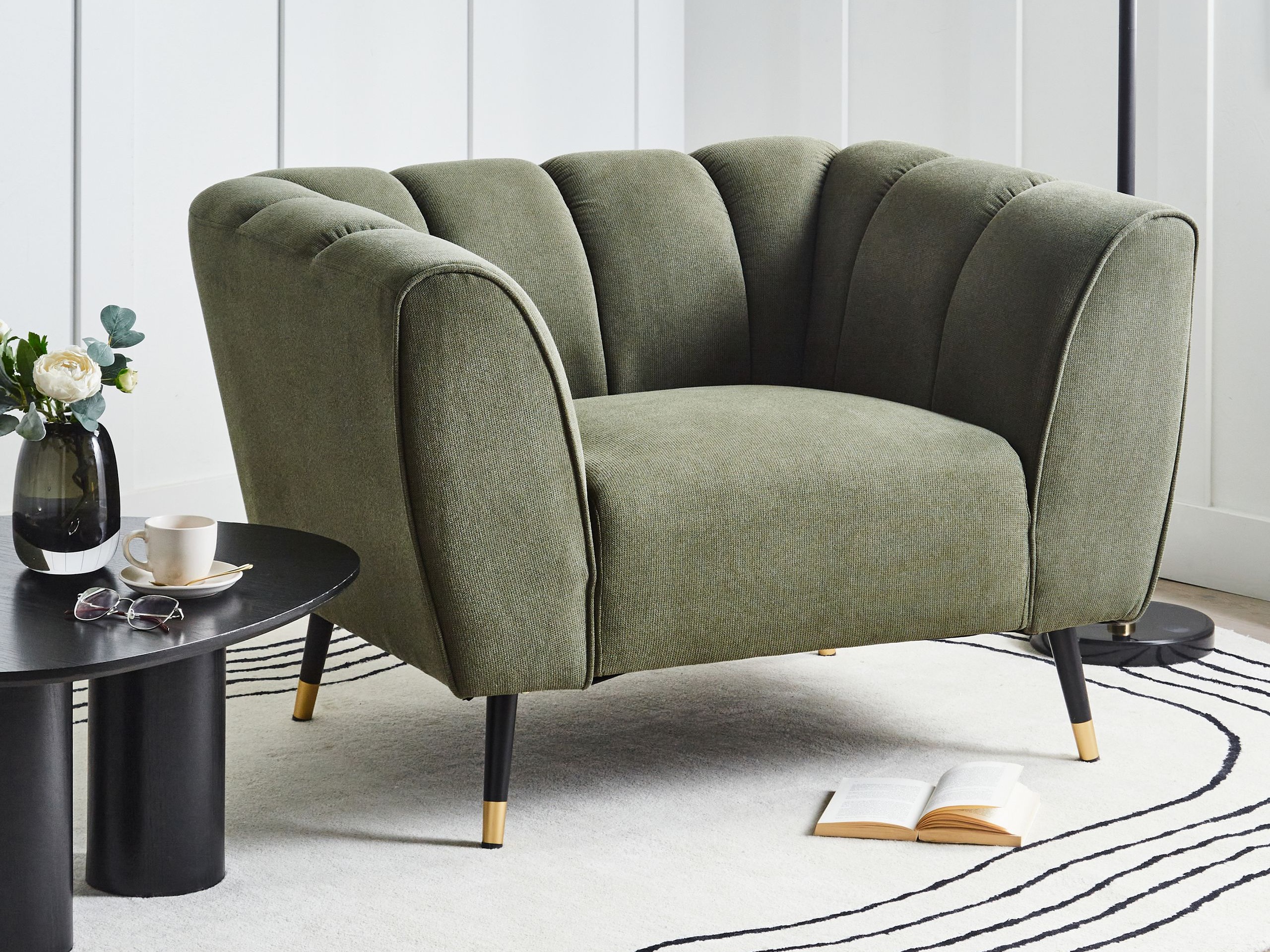 Fotelja Berwyn 2806 (Zelena)