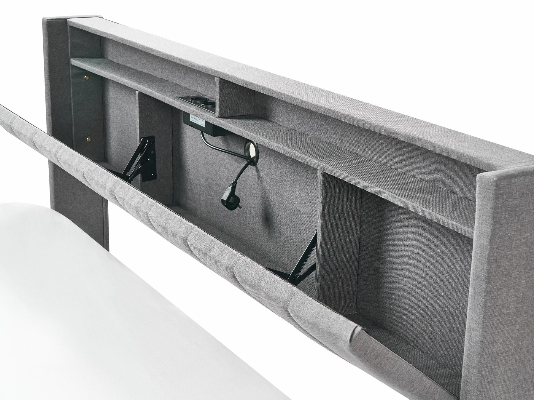 Krevet Berwyn 2804 (Siva)