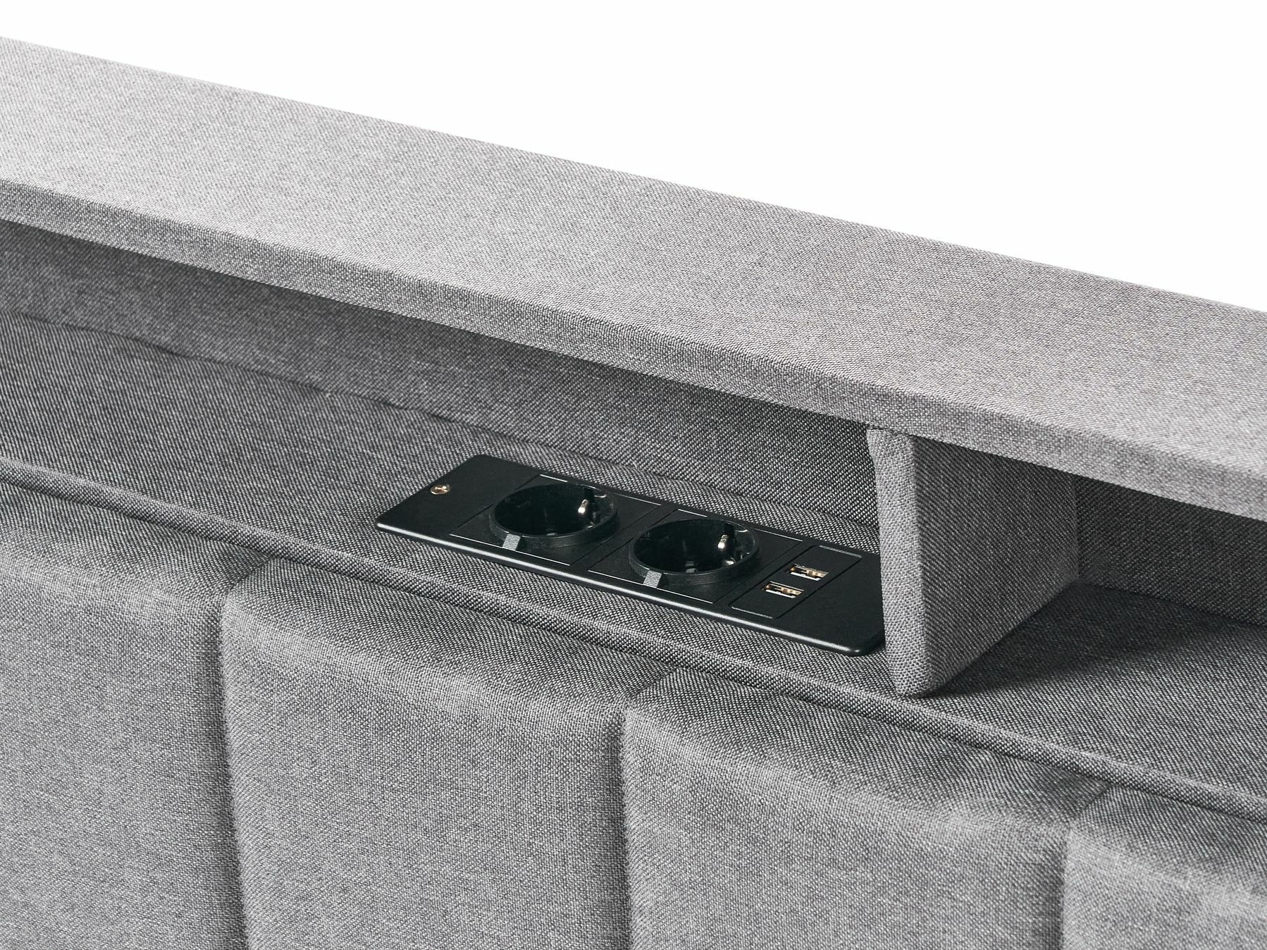 Krevet Berwyn 2804 (Siva)