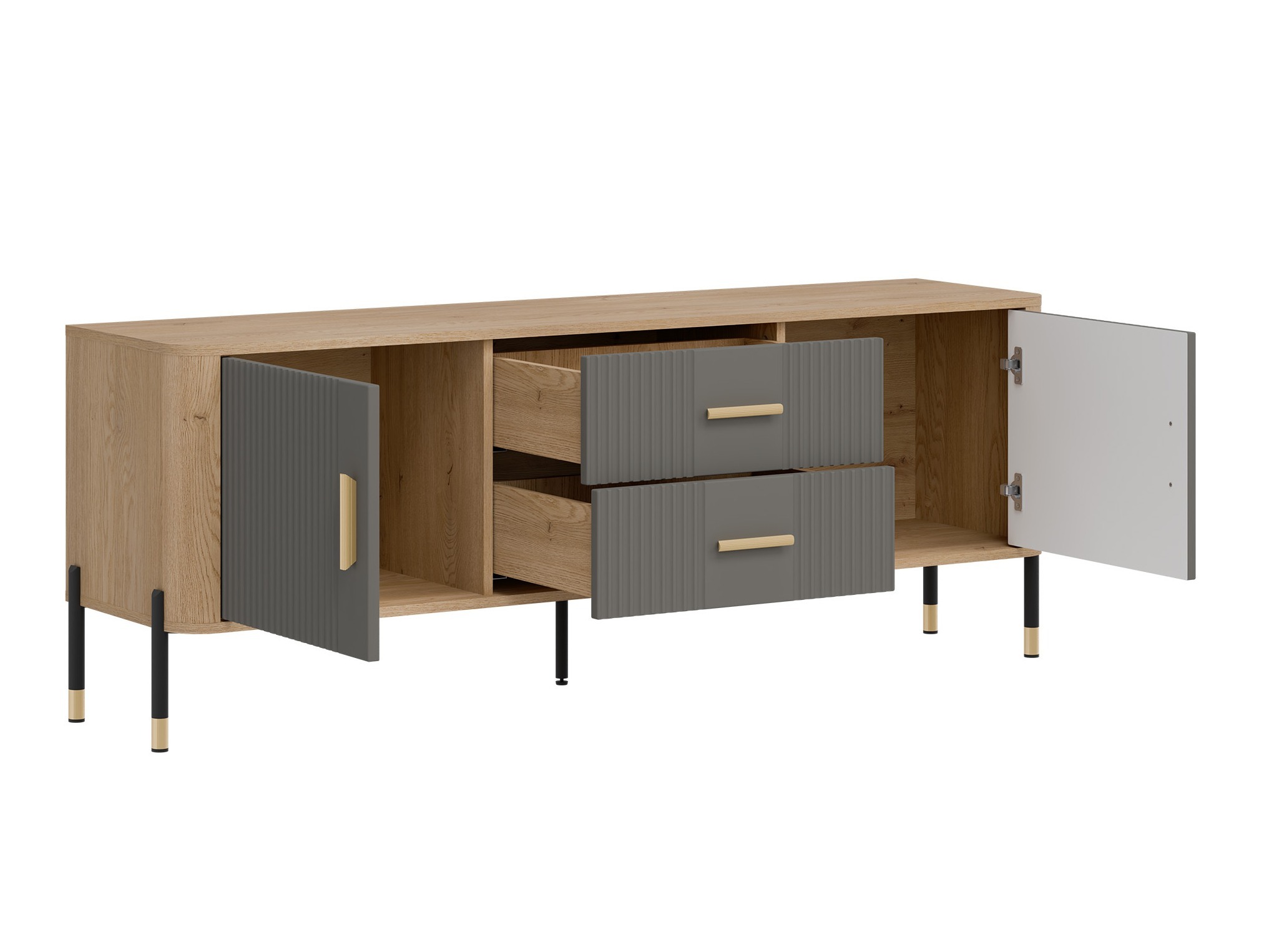 Set za dnevni boravak Flosora 147 (Siva)