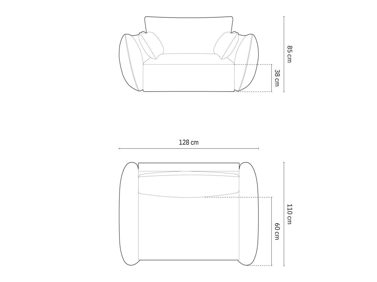 Fotelja Delflou 103 (Over The Horizon 03)
