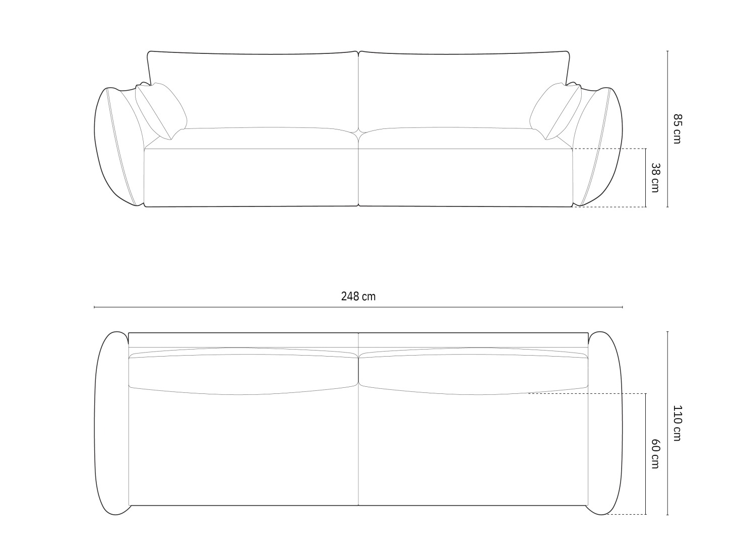 Kauč Belenoe 102 (Bluvel 22)