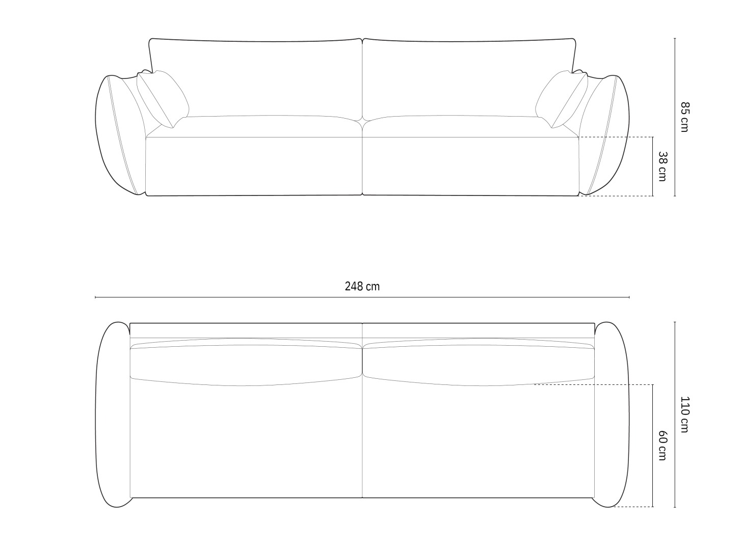 Kauč Belenoe 102 (Bluvel 86)