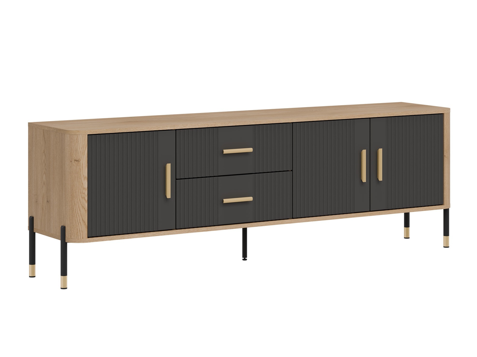 Set za dnevni boravak Flosora 148 (Antracit)